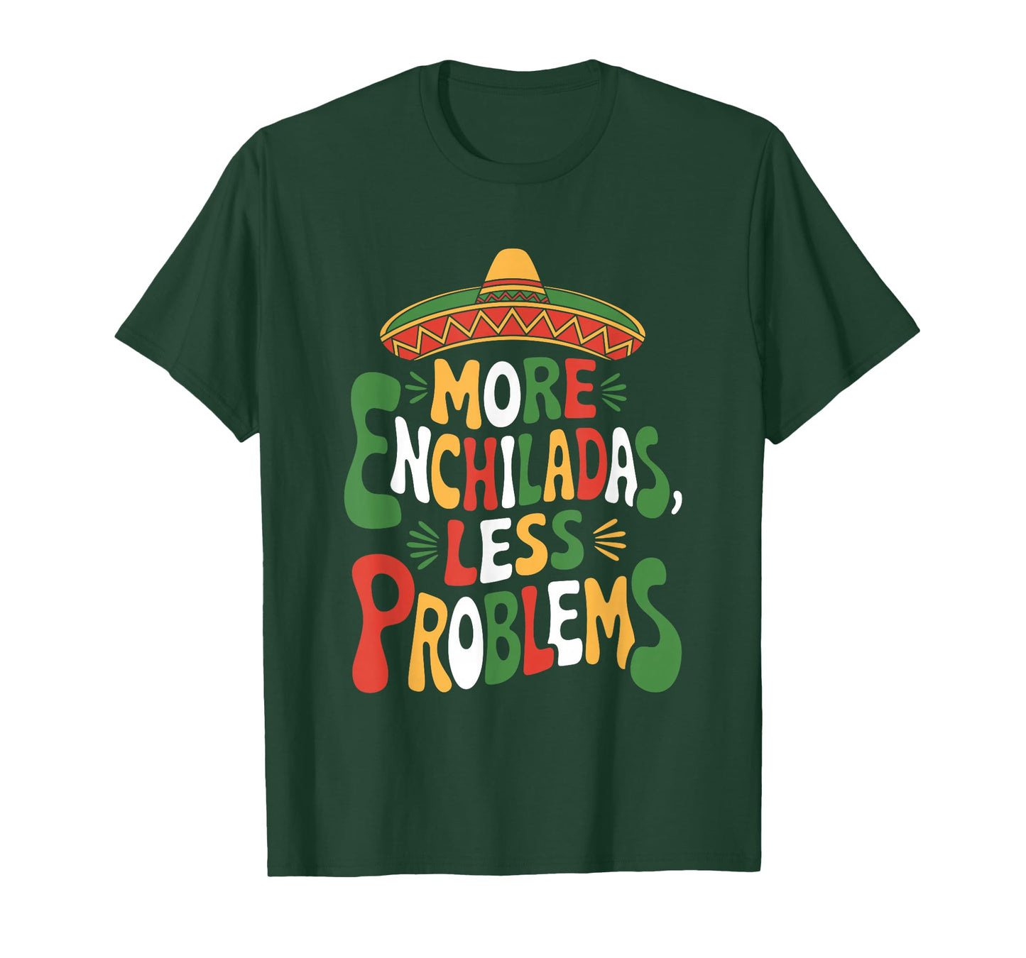 Mexican Food Lover Pass The Enchiladas Por Favor T-Shirt