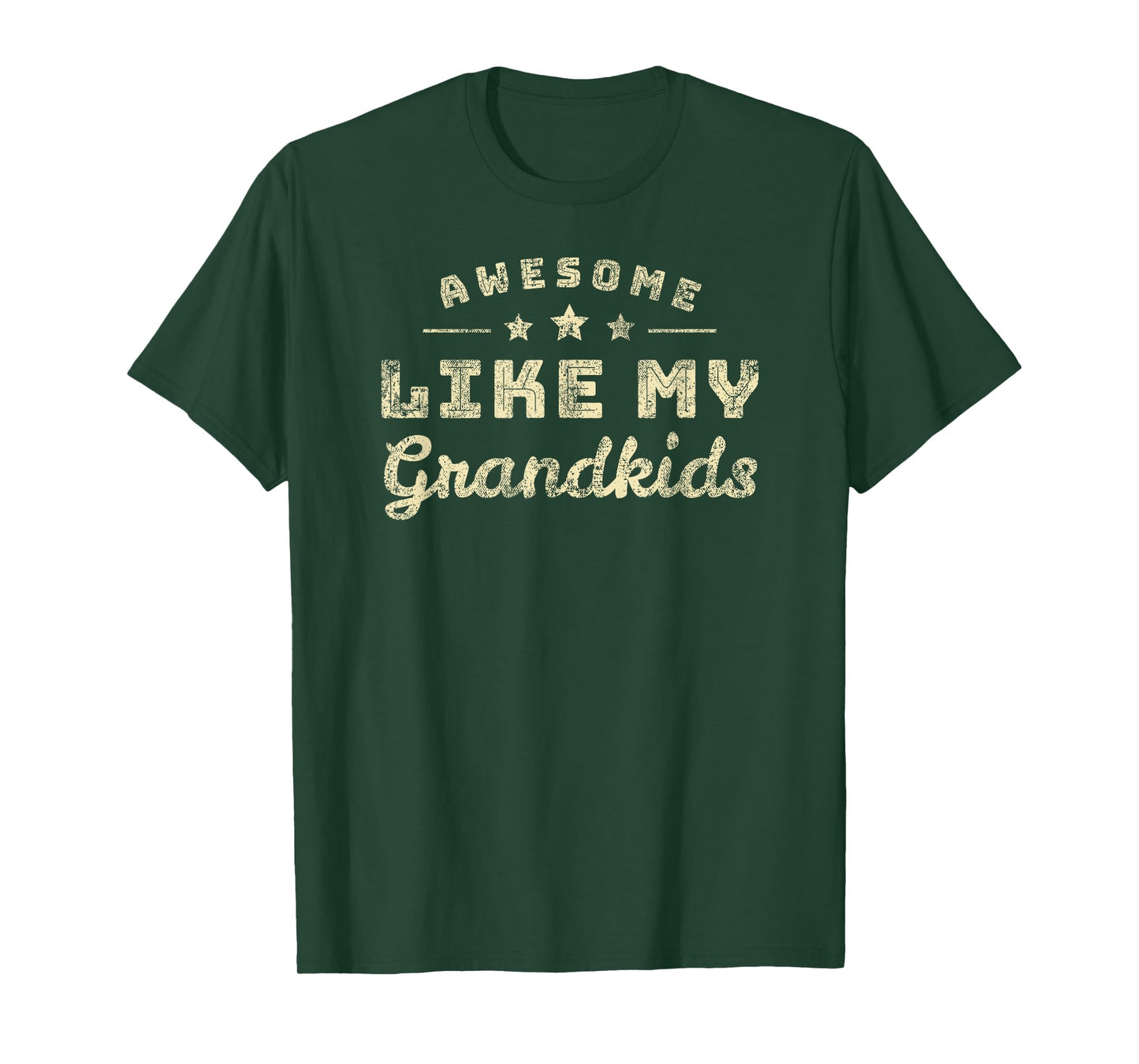 Awesome Like My Grandkids Shirt | Graphic Novelty Sarcastic T-Shirt