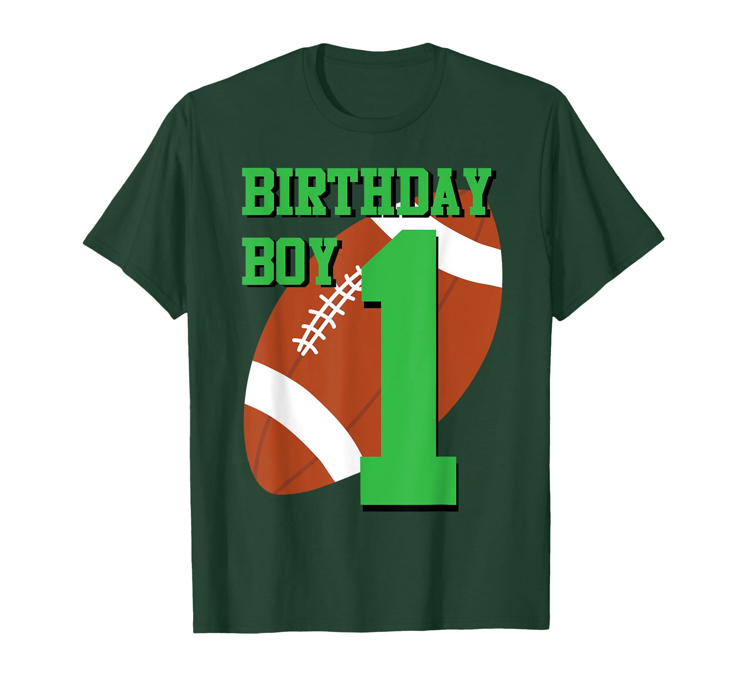 1st Birthday Football Boy | 1 year old Field Players T-Shirt