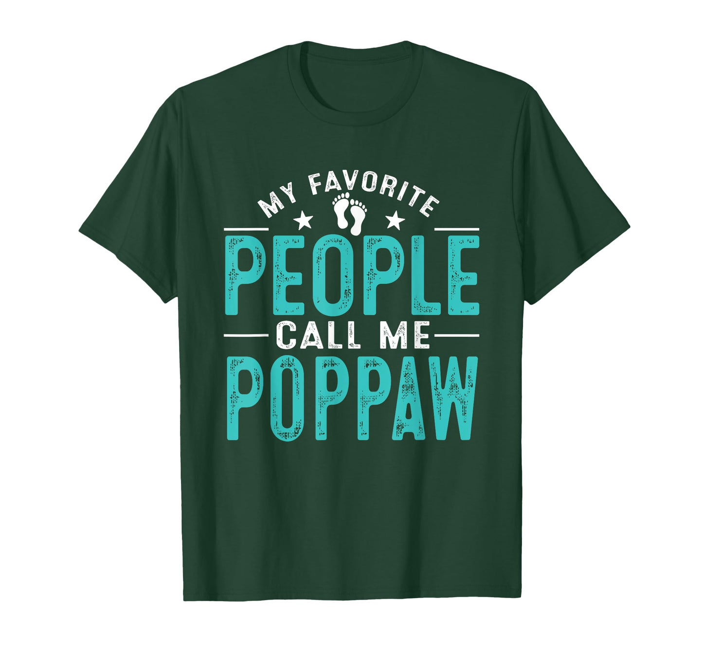 My Favorite People Call Me Poppaw Vintage Funny Poppaw T-Shirt