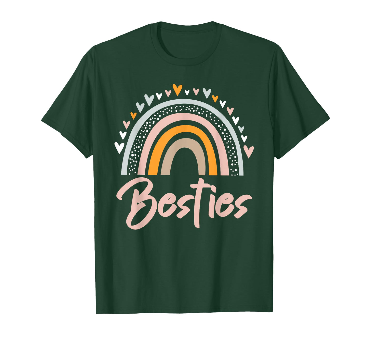 Besties BFF Heart Best Friends Bestie T-Shirt