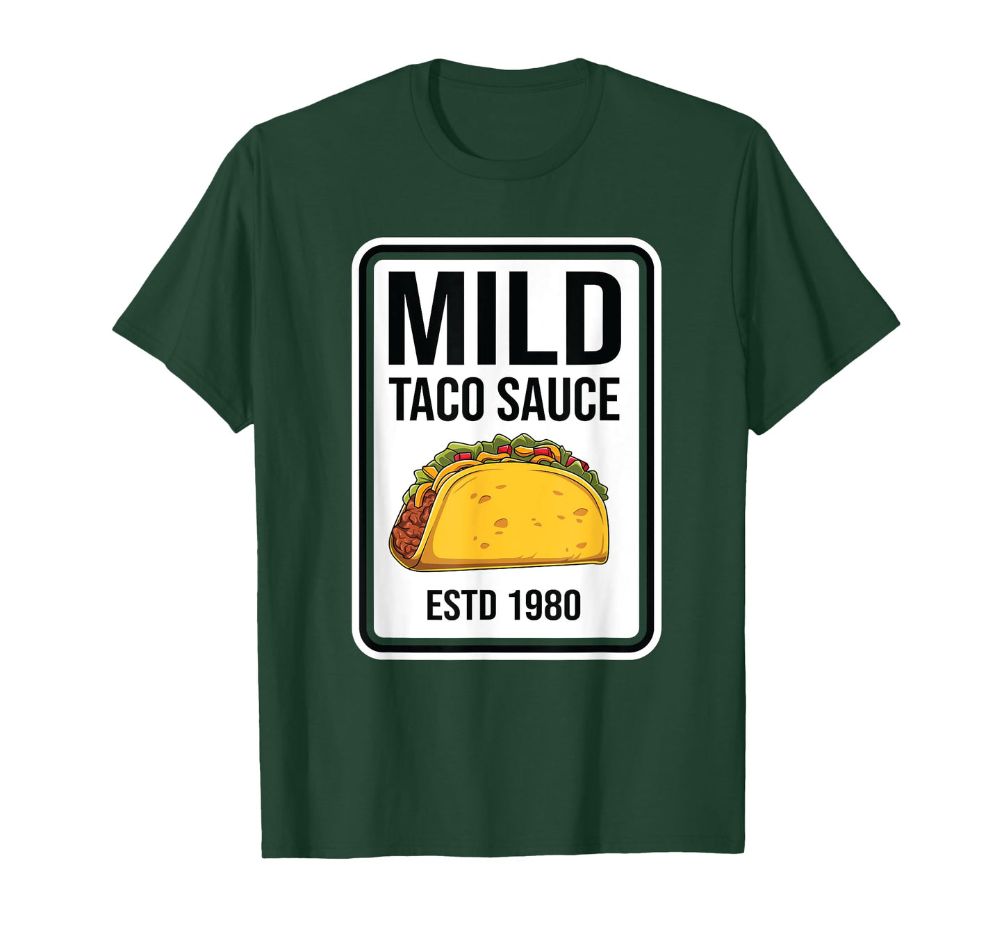 Mild Taco Sauce Condiment Halloween Matching Costume Group T-Shirt