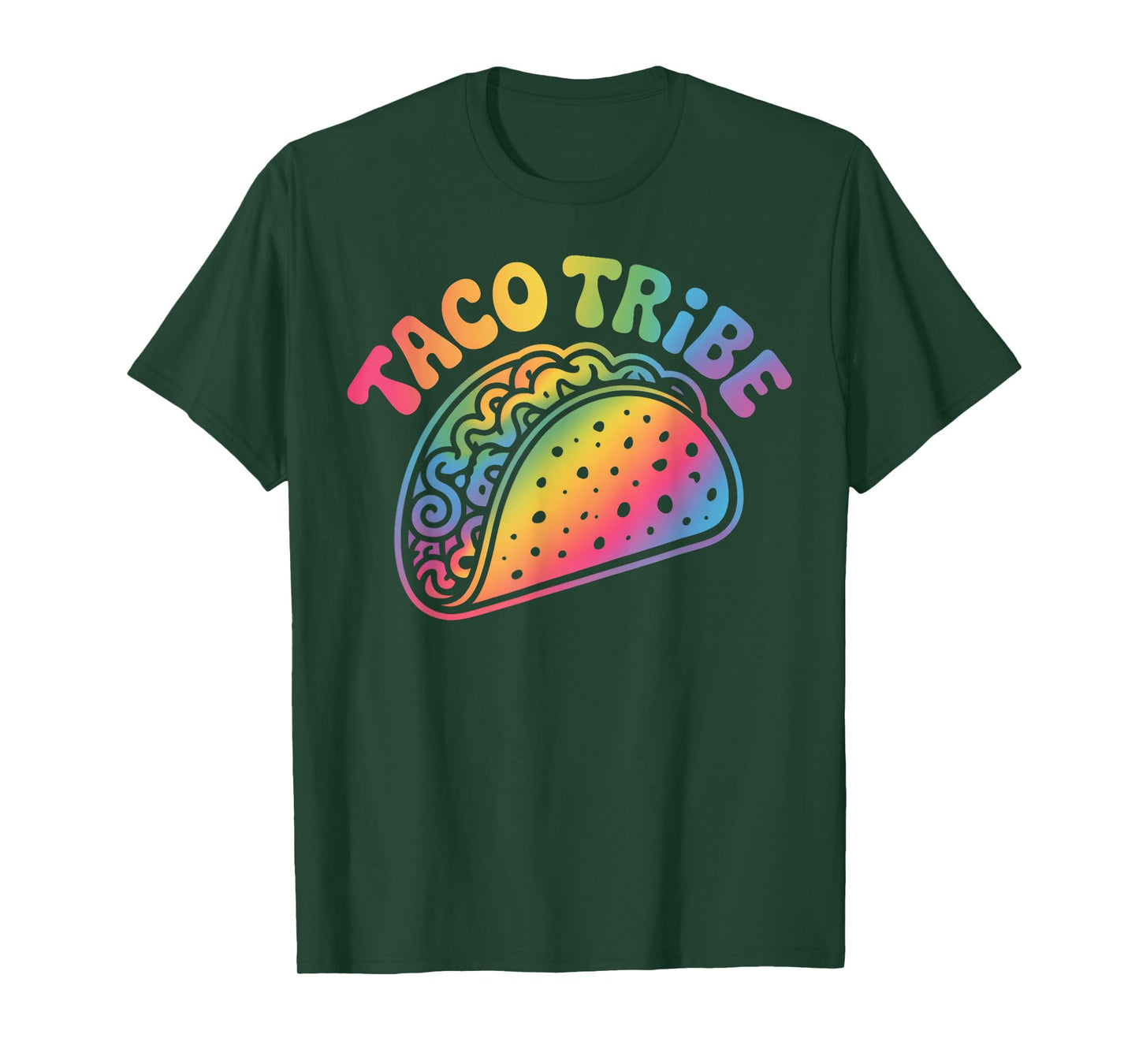 Taco Tribe Playful Cartoon Tacos T-Shirt