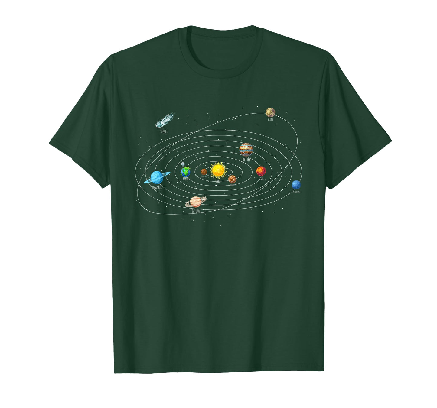 Astronomy Solar System Planets Universe T-Shirt