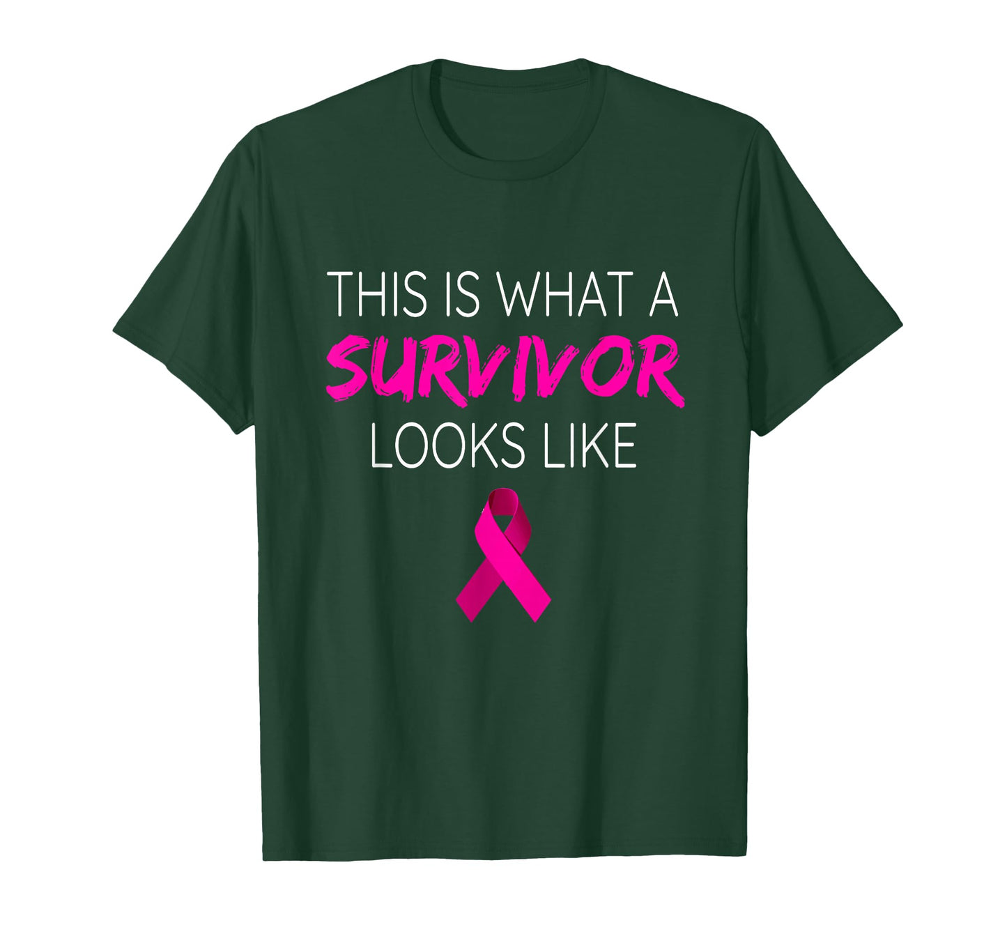 Breast Cancer Awareness Survivor Pink Ribbon Gifts T-Shirt