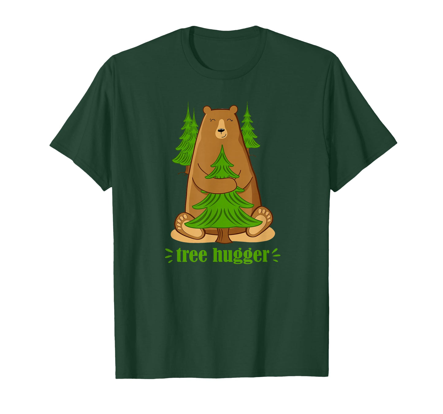 Cute Tree Hugger Bear T-Shirt