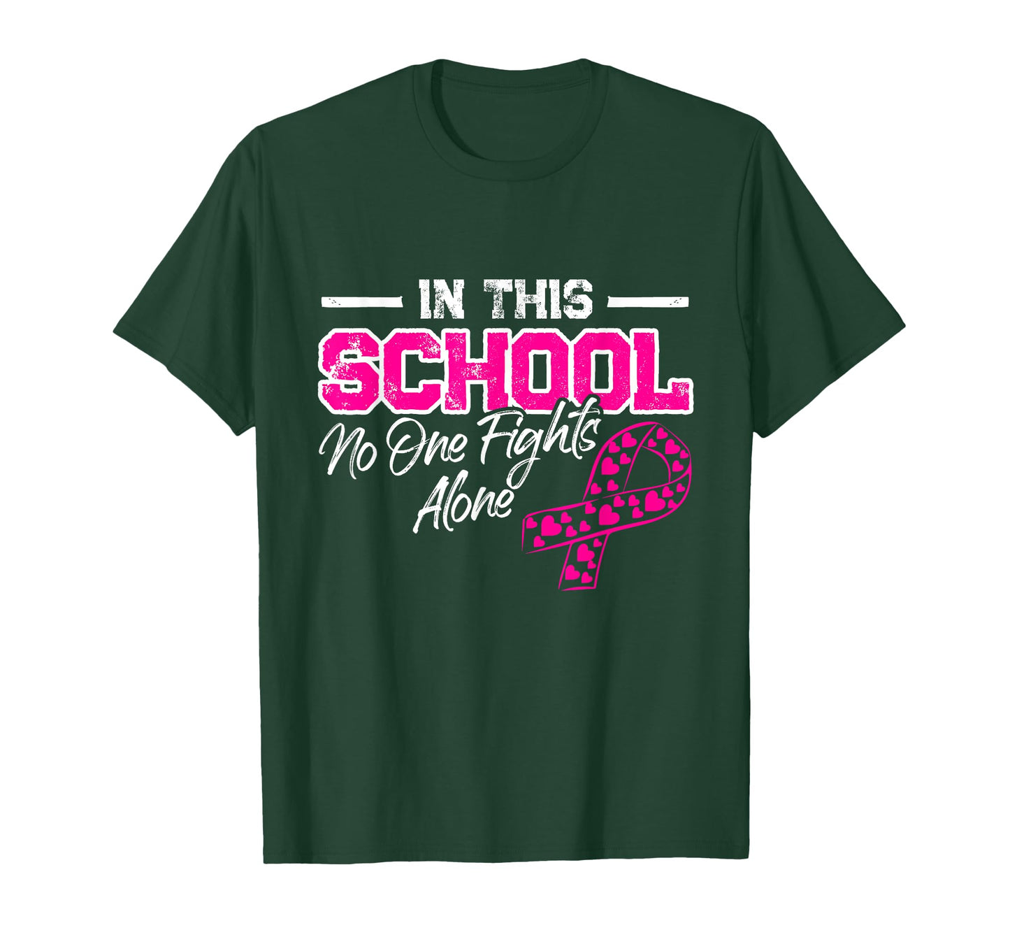 In This School Breast Cancer Awareness Month Support Warrior T-Shirt