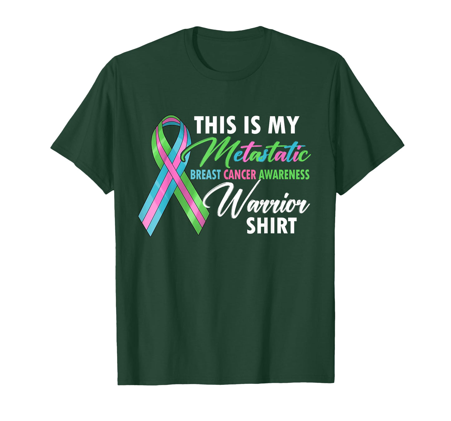 This Is My Metastatic Breast Cancer Awareness Warrior T-Shirt
