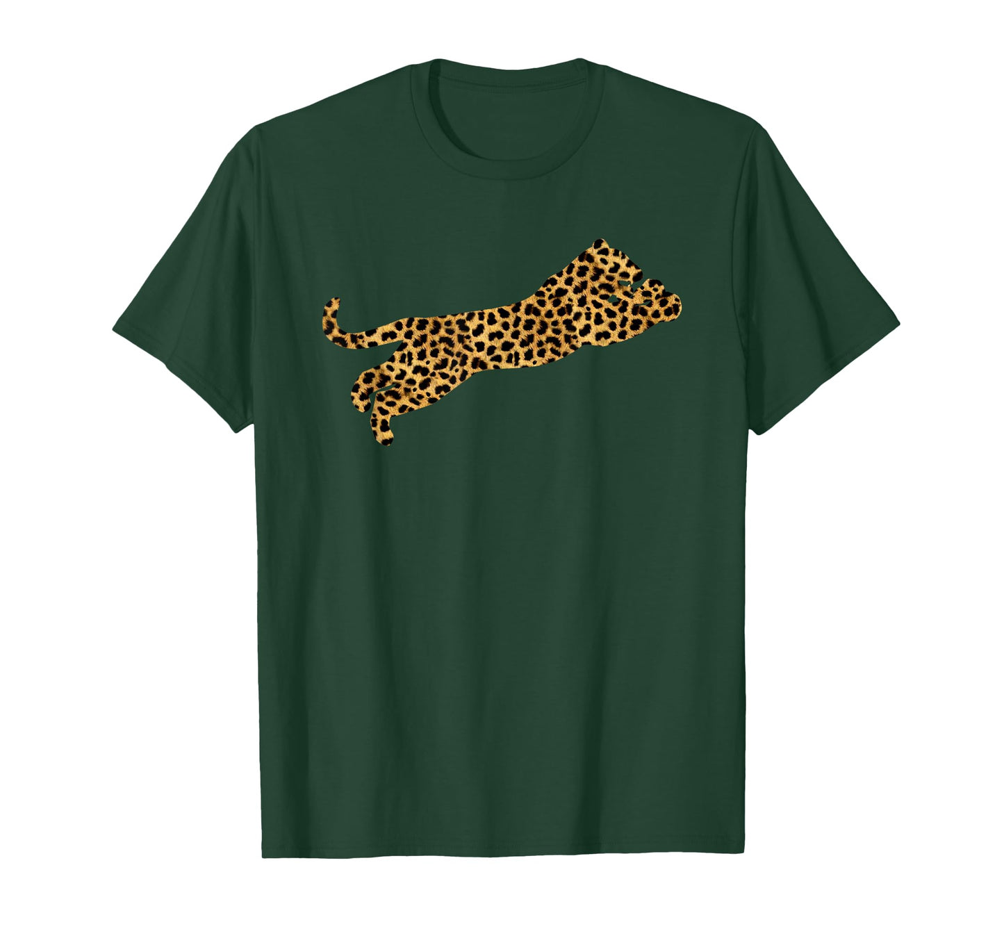 Cougar Leopard Print Puma Panther Animal Lover Women Gift T-Shirt