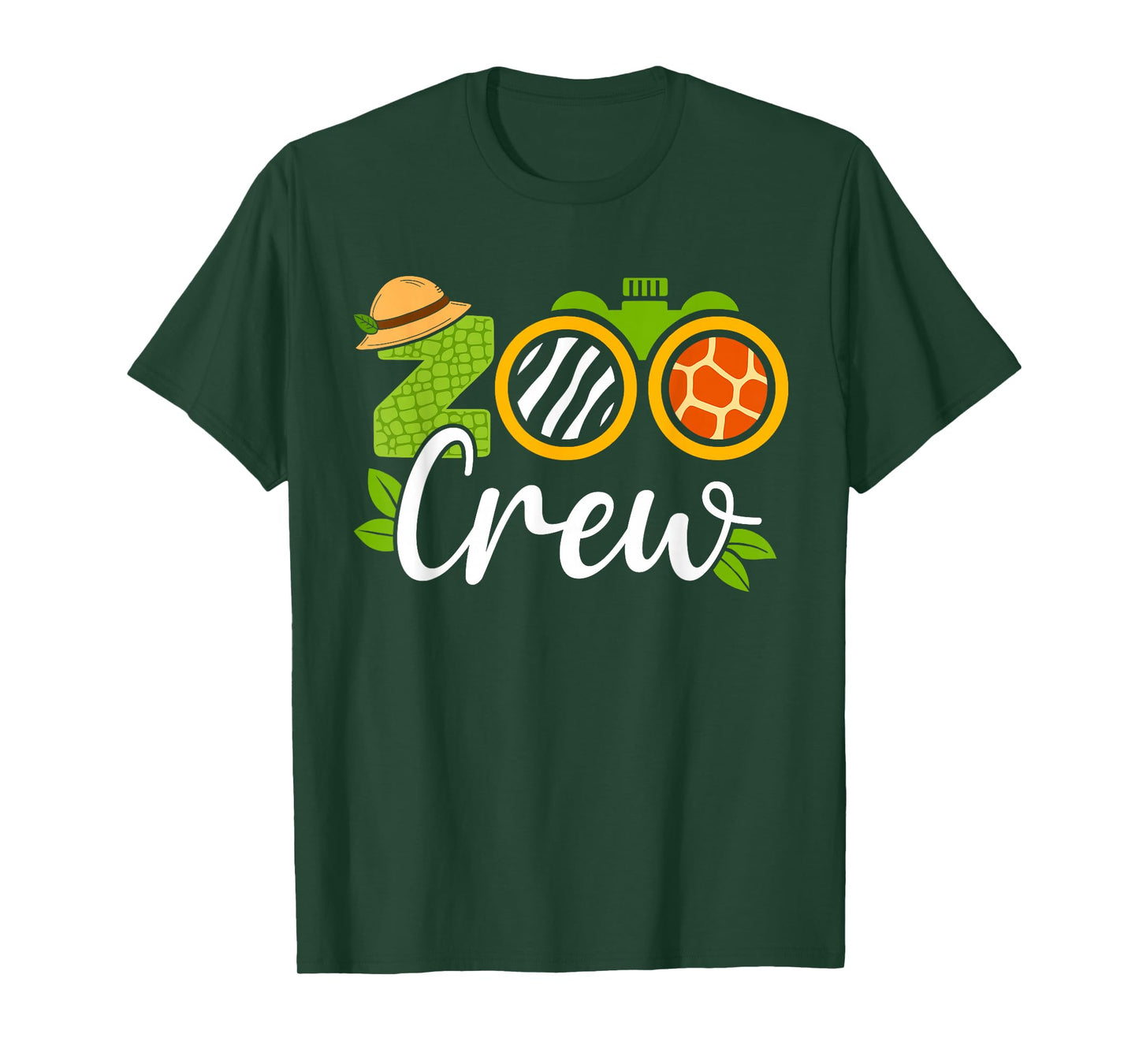 Zoo Squad Team Crew Jungle Safari Wildlife Zookeeper Animal T-Shirt