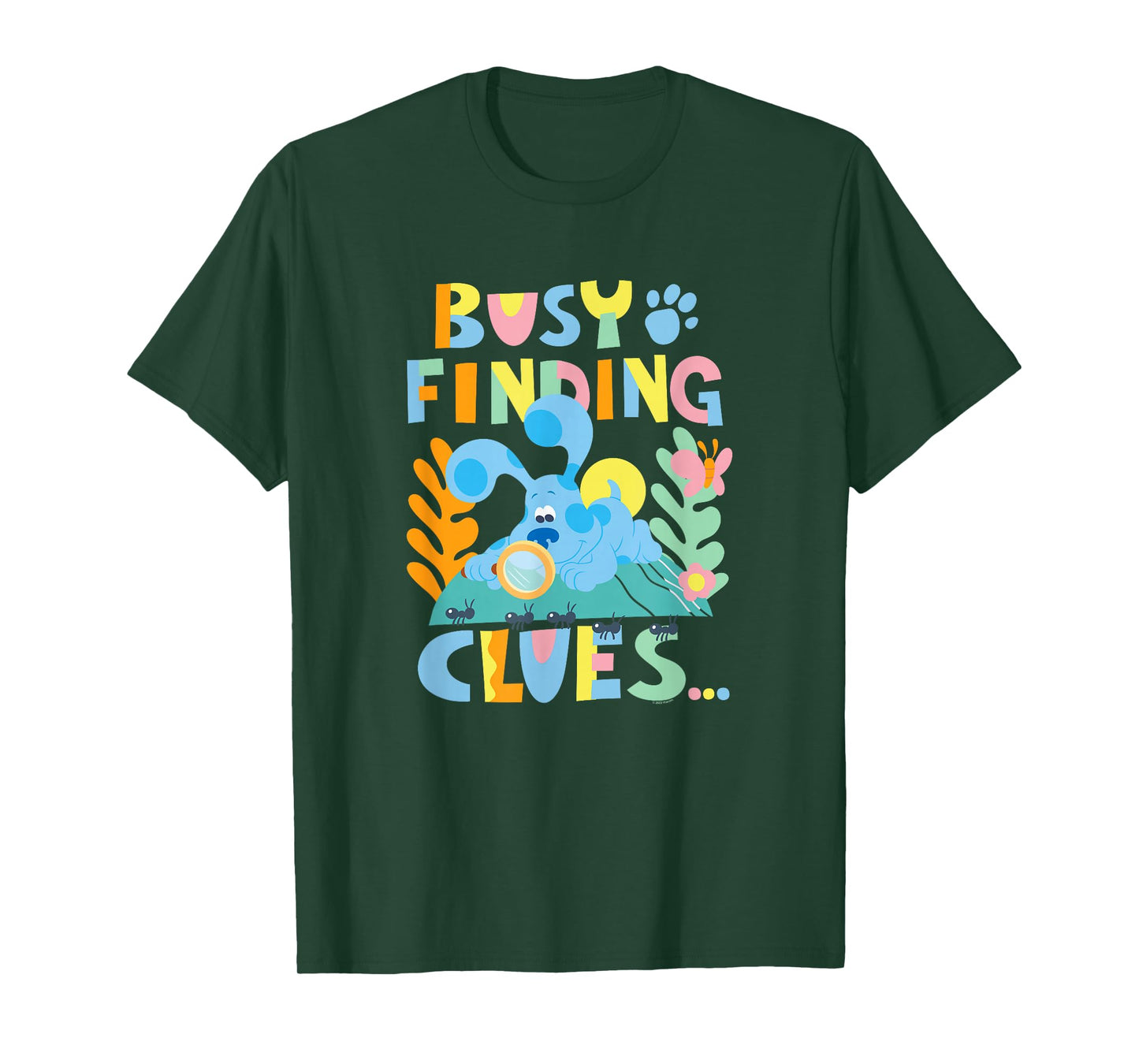 Blue's Clues & You Busy Finding Clues Ant Nature Explorer T-Shirt
