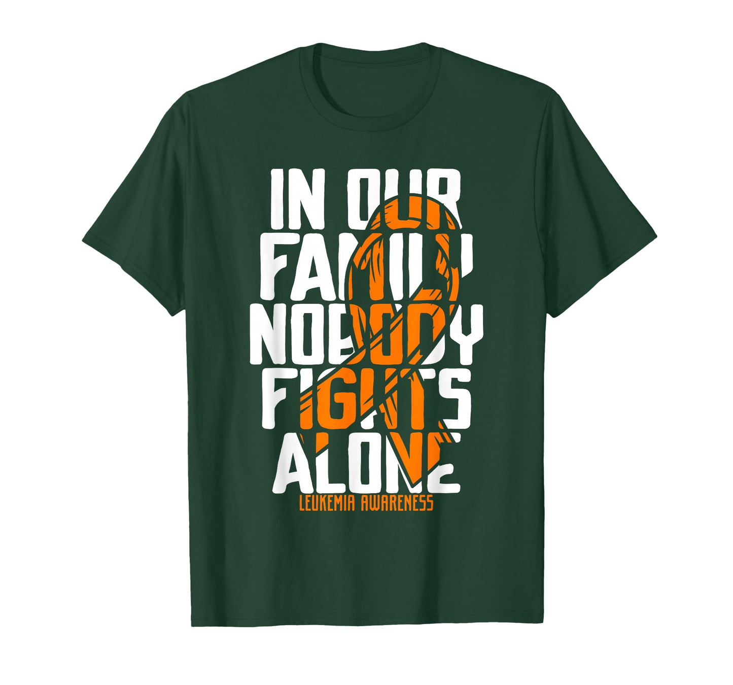 Leukemia Support Blood Cancer Tee Family Leukemia Awareness T-Shirt