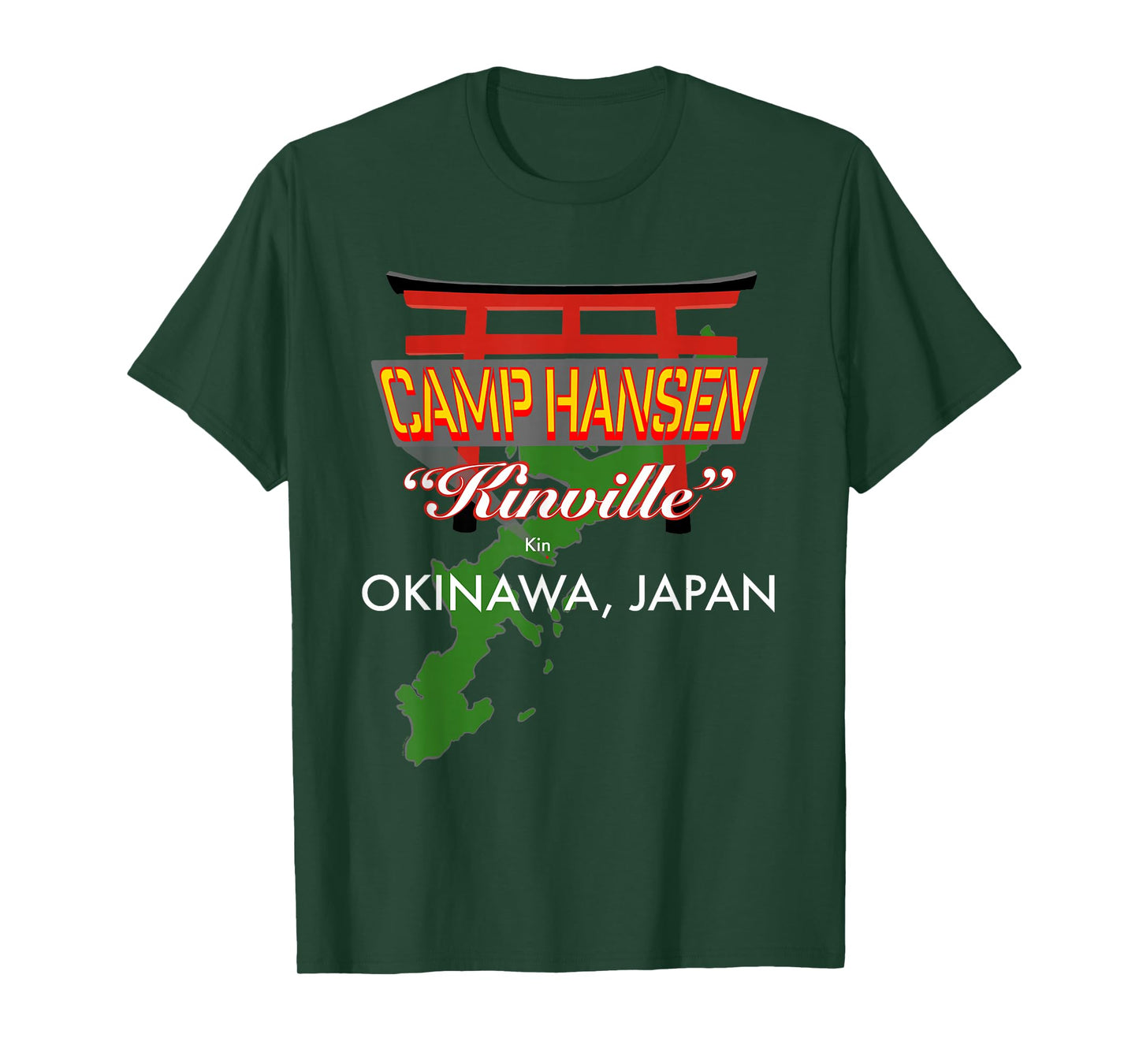 Camp Hansen, Kinville, Okinawa, Japan T-Shirt