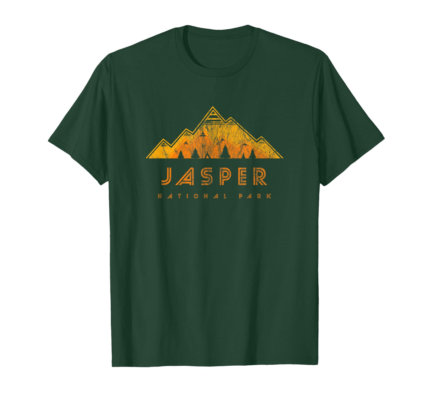 Jasper National Park Retro T-Shirt T-Shirt