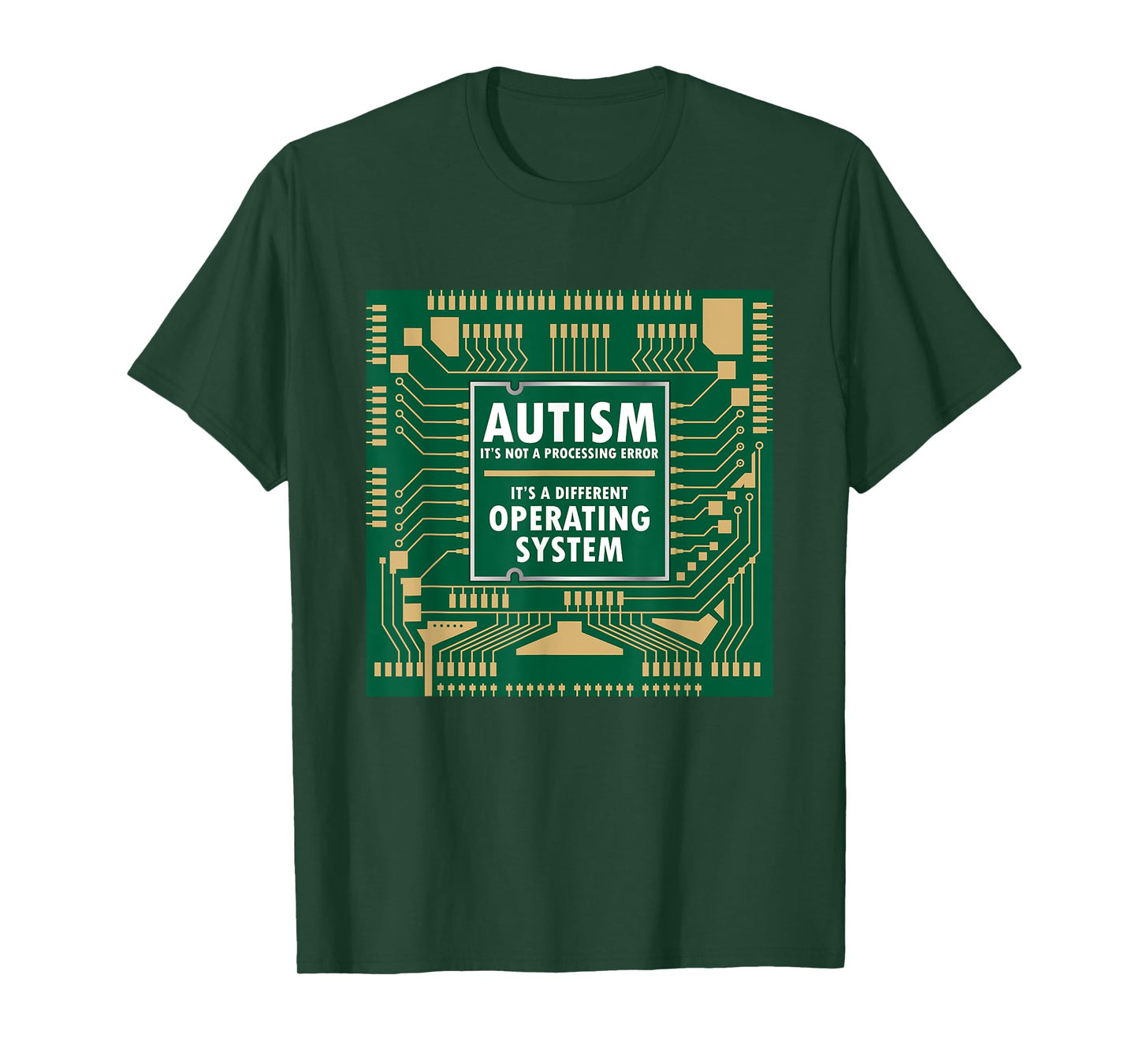 Autism Not Error Different Operating System Autistic Puzzle T-Shirt