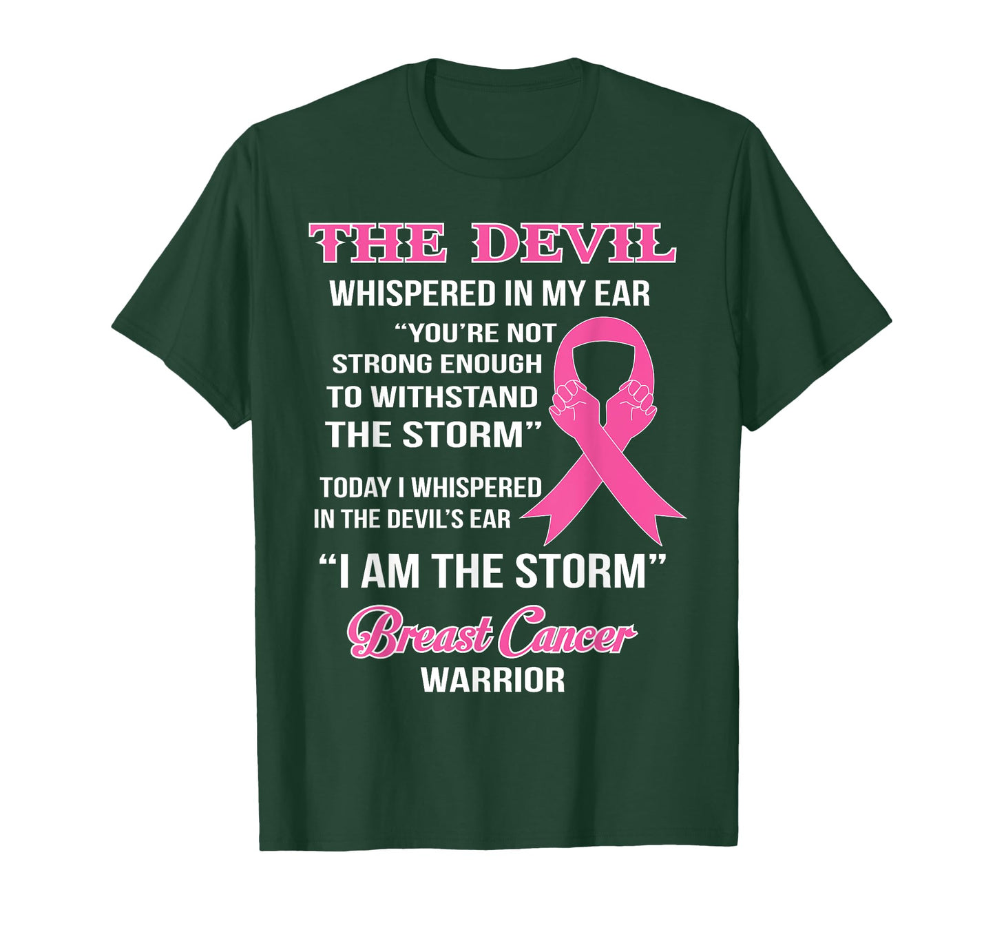 Breast Cancer Warrior Cancer Survivor Clothing Gift T-Shirt