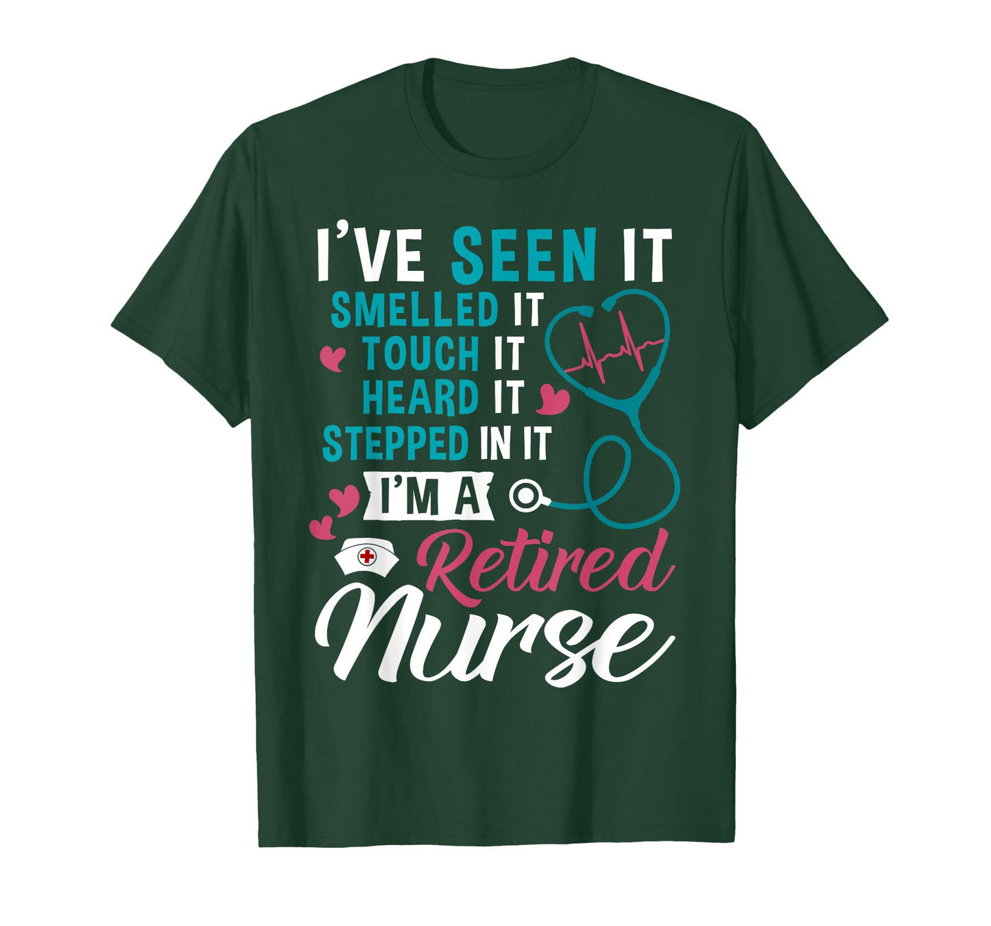 Funny Nurse Retirement I'm Retired Nurse Women Nursing Tee T-Shirt