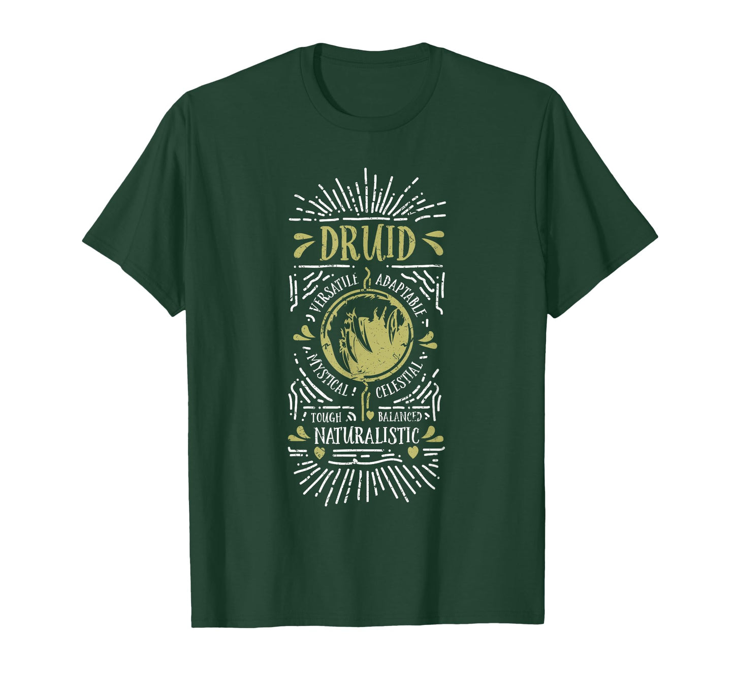 Wow Druid Role Playing Gamer T-Shirt