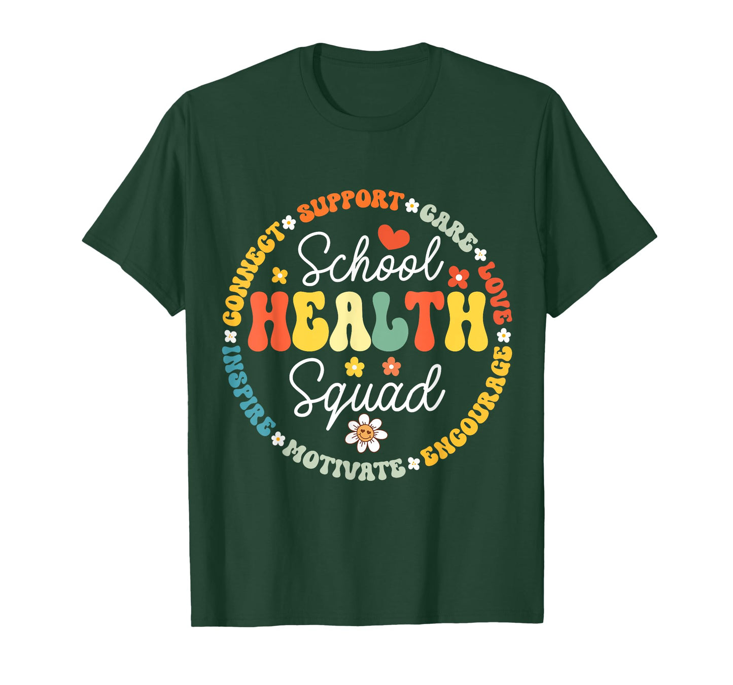School Health Squad Funny Back To School Nurse Squad T-Shirt