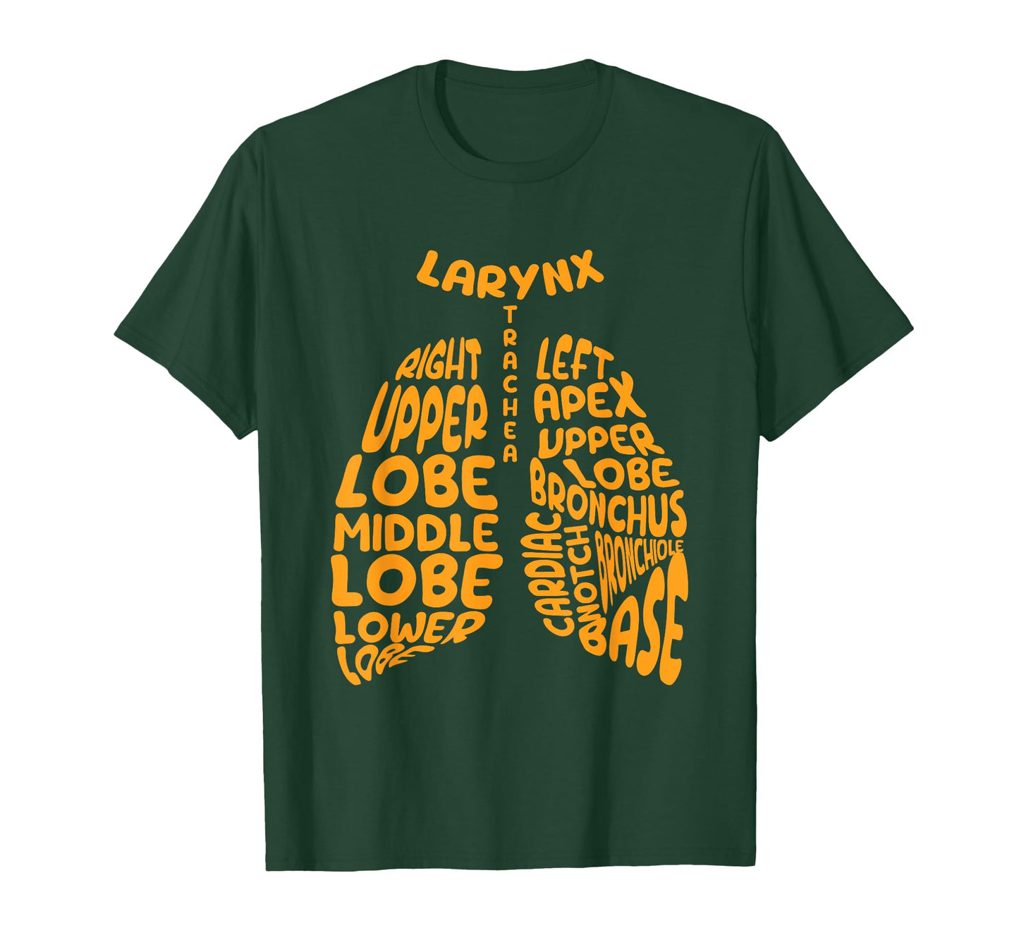 Lungs Name Respiratory Therapist Lung Doctor Pulmonary T-Shirt
