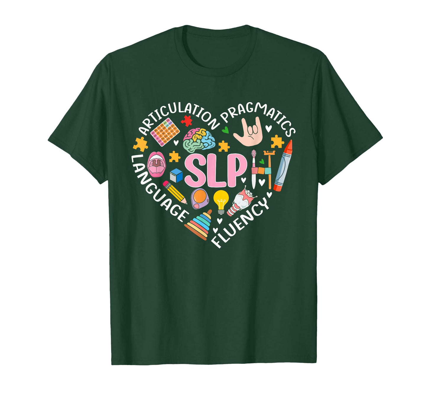 Speech Therapy Speech Language Pathologist Therapist SLP T-Shirt