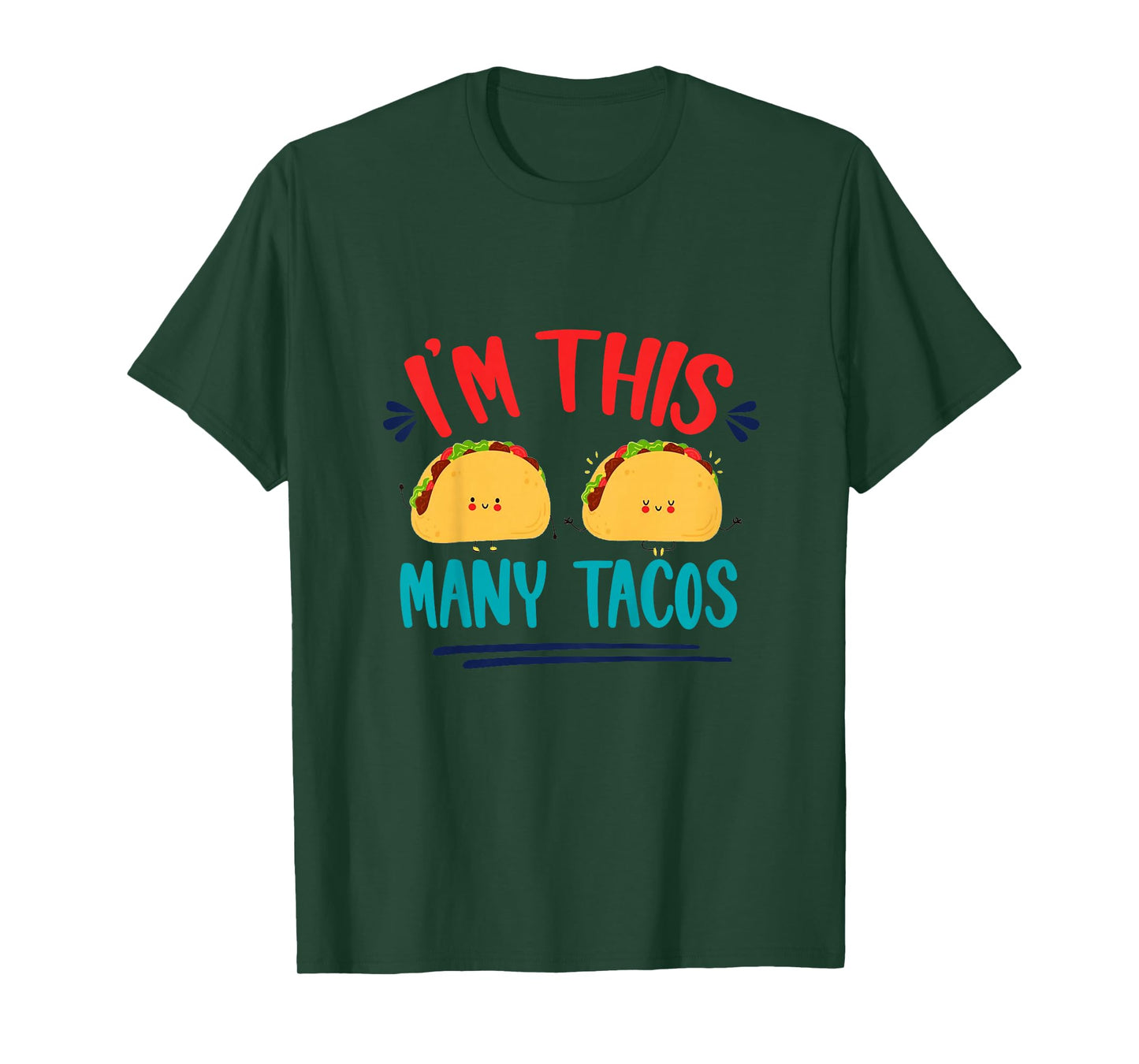 I'm This Many Tacos Mexican Fiesta 2nd Birthday Second Bday T-Shirt