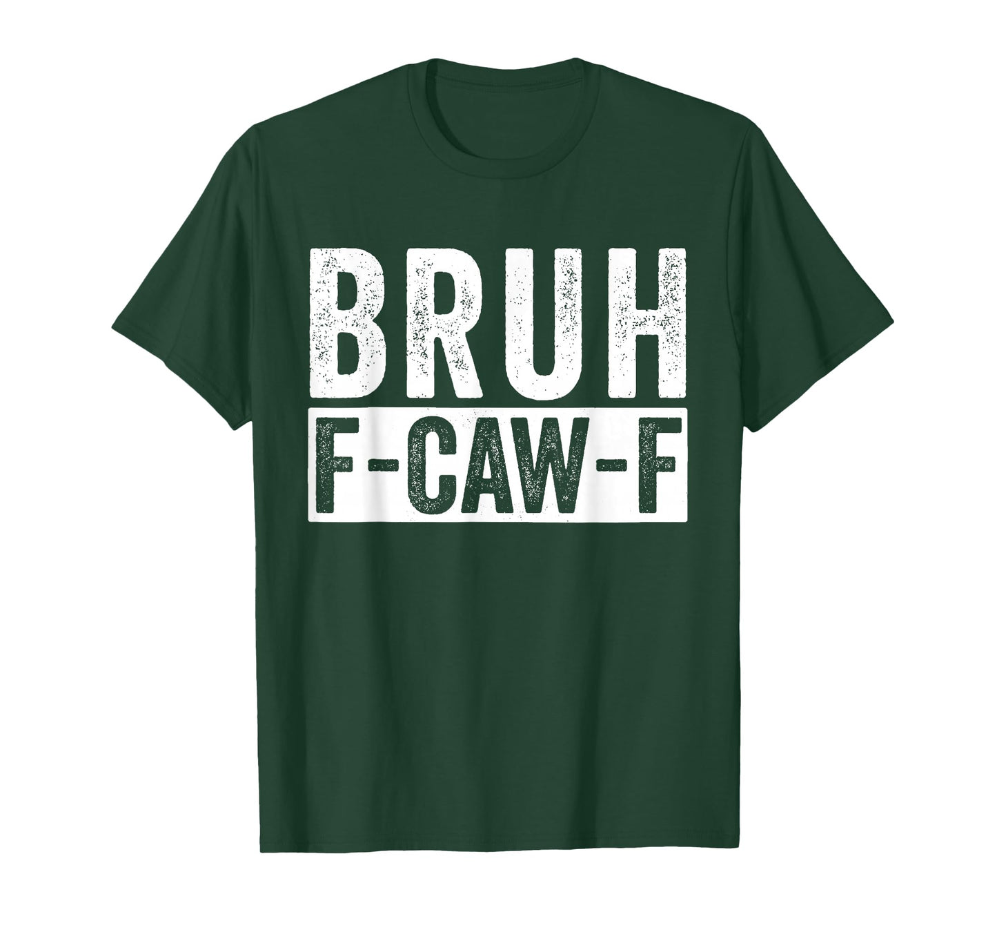 Funny F-Caw-F Bruh FCAWF Chicken Crow Meme Funny Humor FCAWF T-Shirt