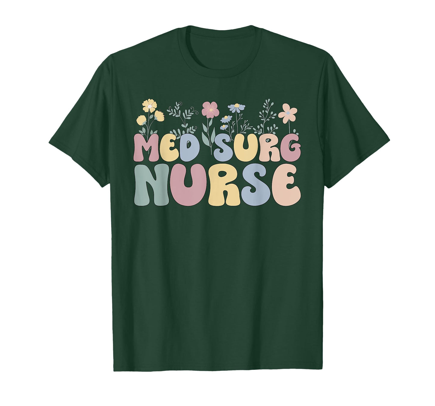Groovy Med Surg Nurse Medical-Surgical Nursing T-Shirt