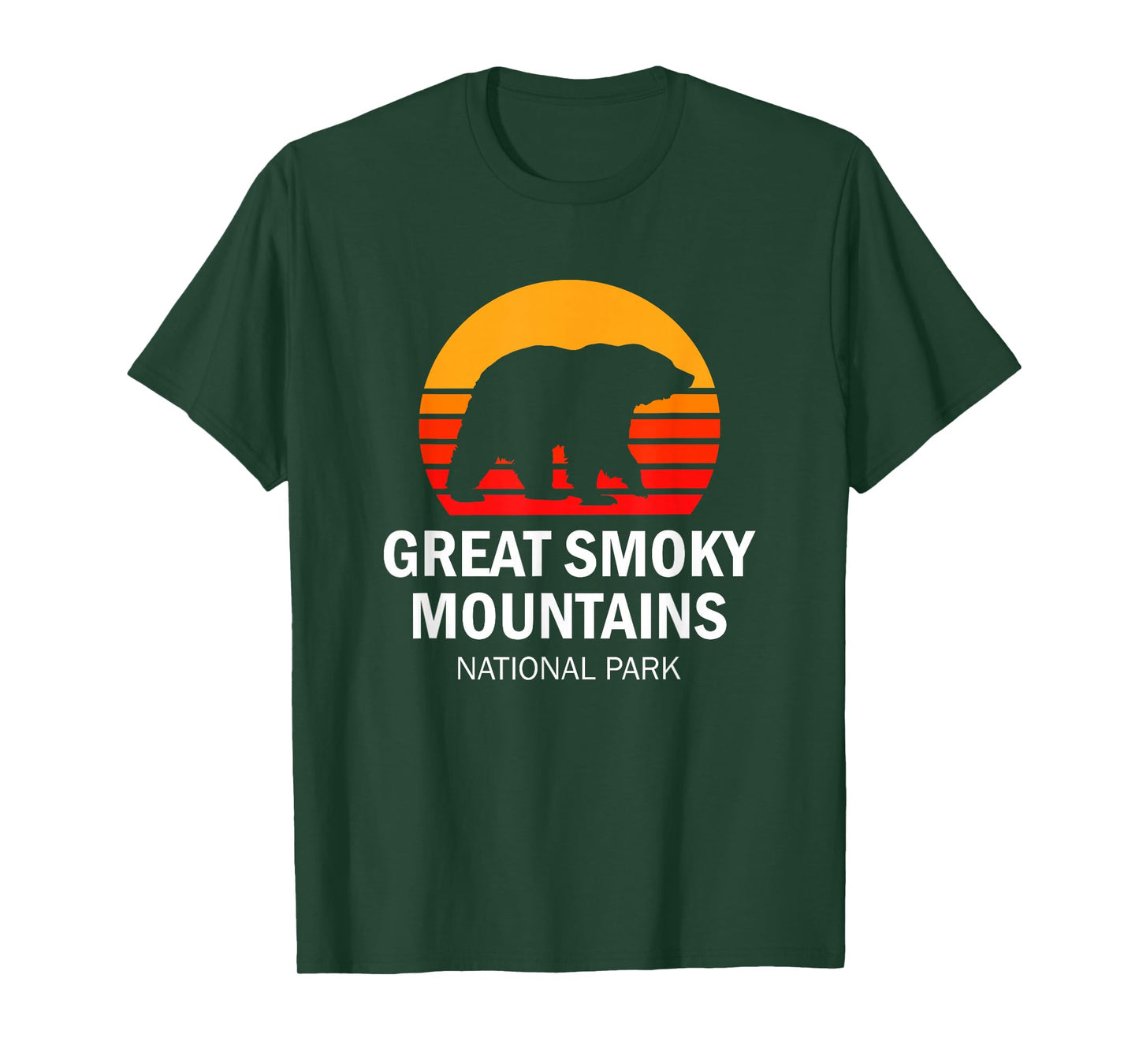 Vintage Great Smoky Mountains National Park Bear T-Shirt