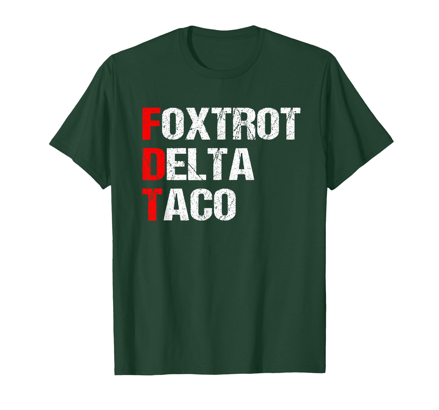 Foxtrots Deltas Taco T-Shirt