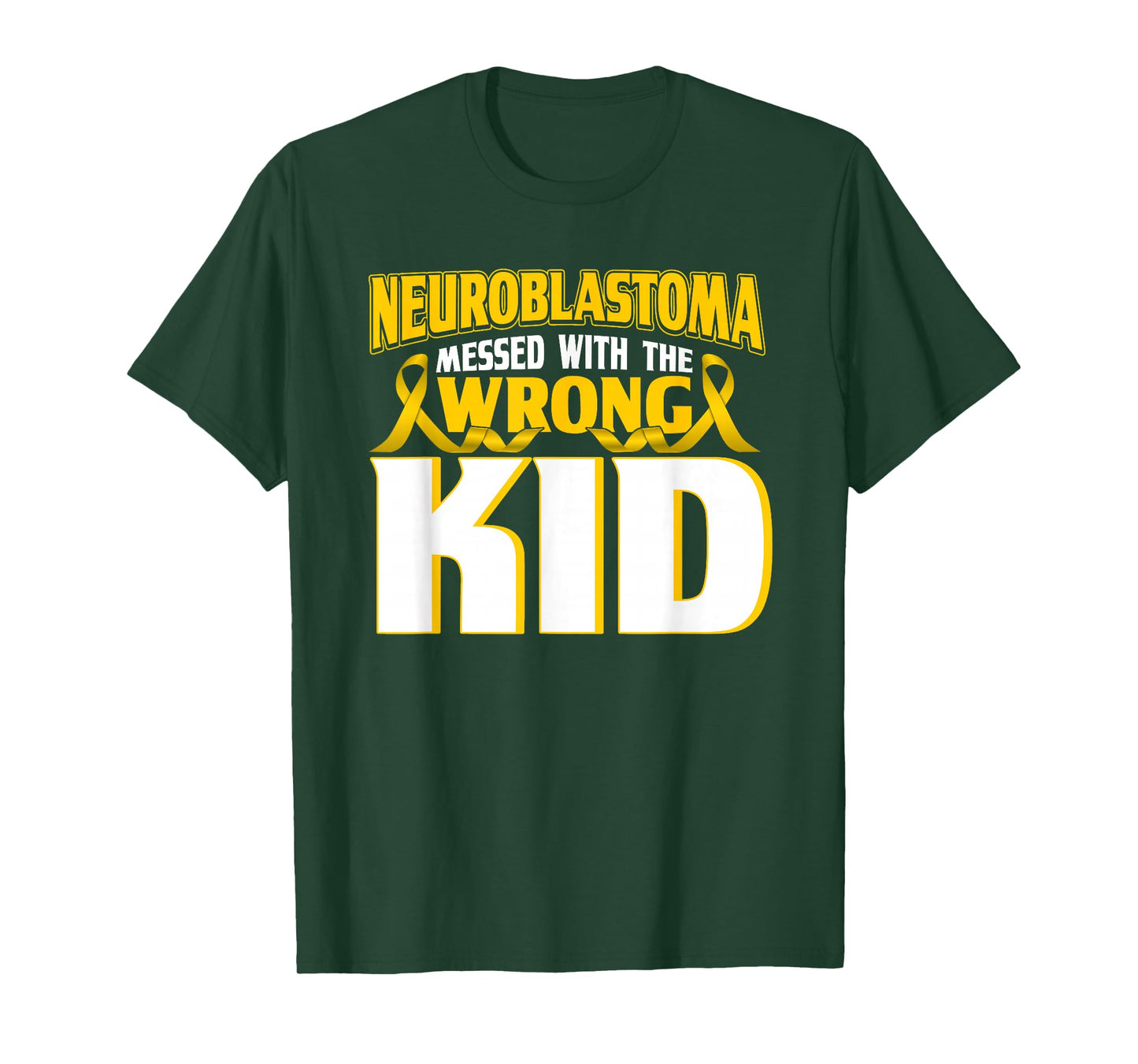 Neuroblastoma with the wrong child Yellow Band T-Shirt
