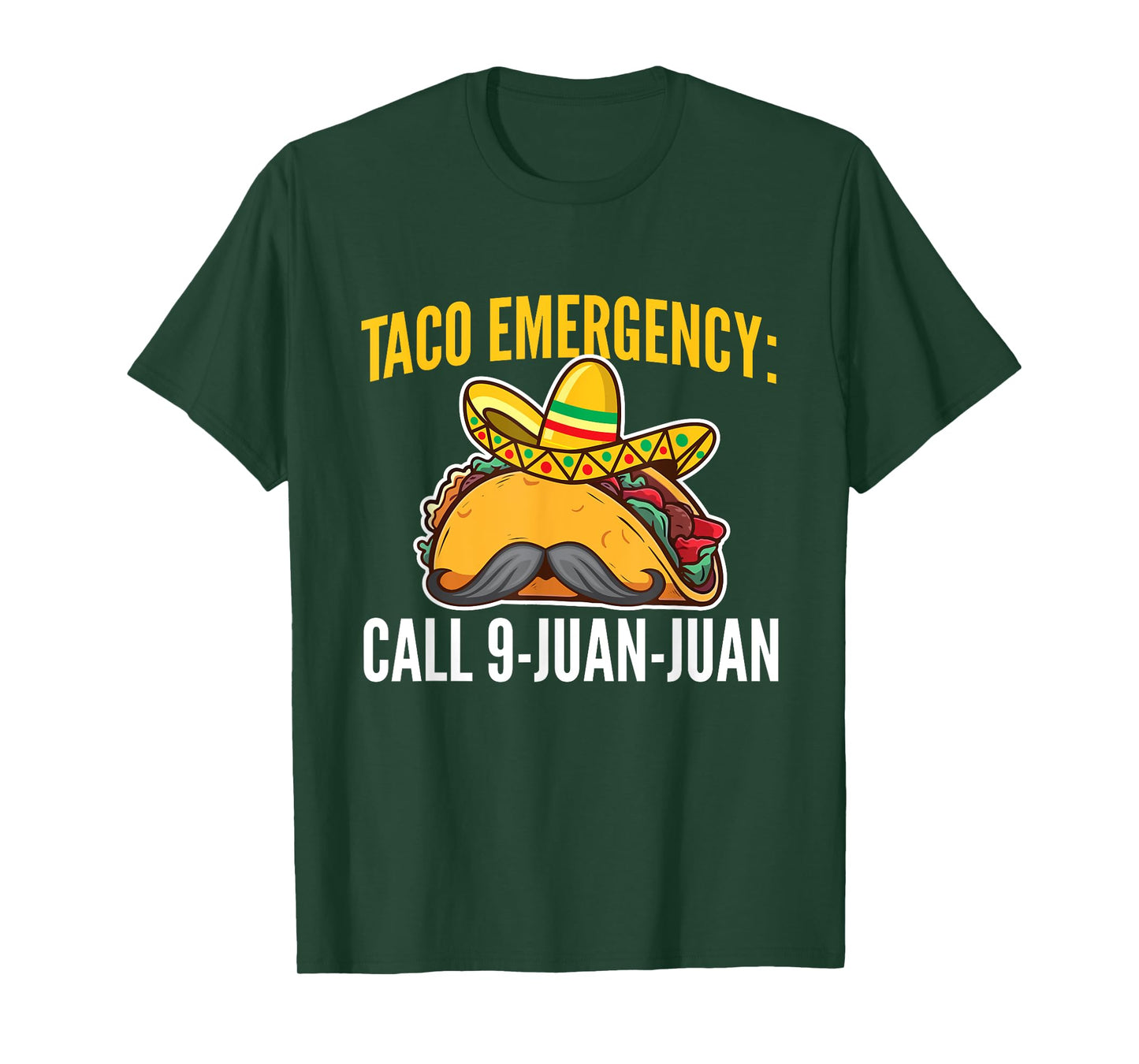 Taco Emergency - Taco Lover Mexican Food Taco Tuesday T-Shirt