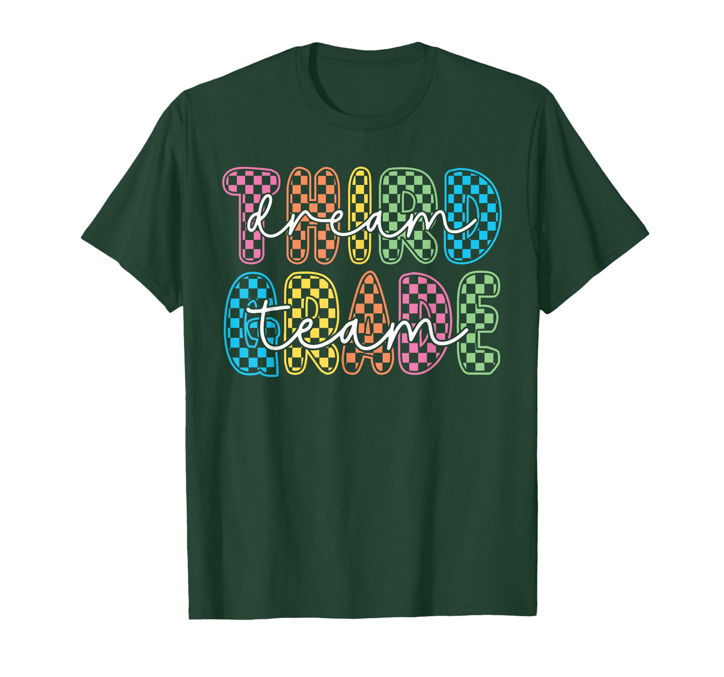 3rd Third Grade Dream Team Teachers First Day Back To School T-Shirt