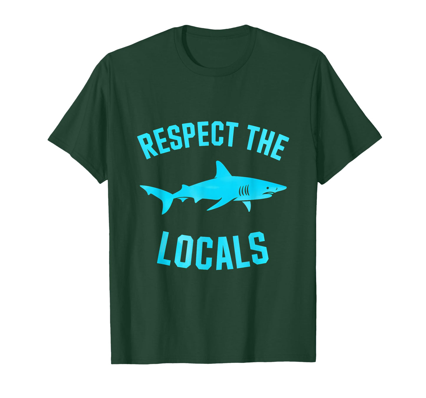 Respect The Locals Ocean Marine Life Sea T-Shirt