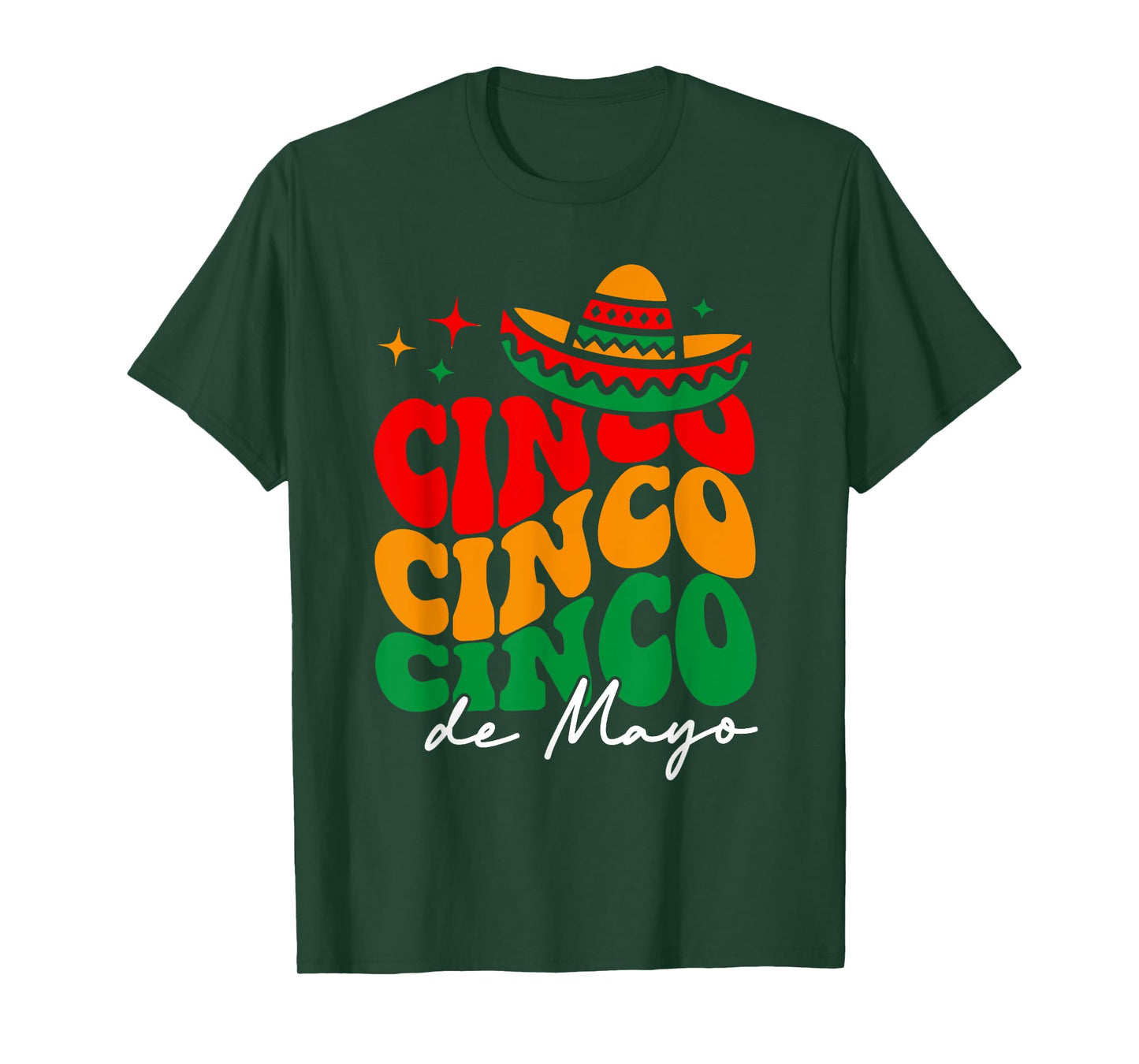 Groovy Cinco De Mayo Shirt Mexican Fiesta 5 De Mayo Women T-Shirt
