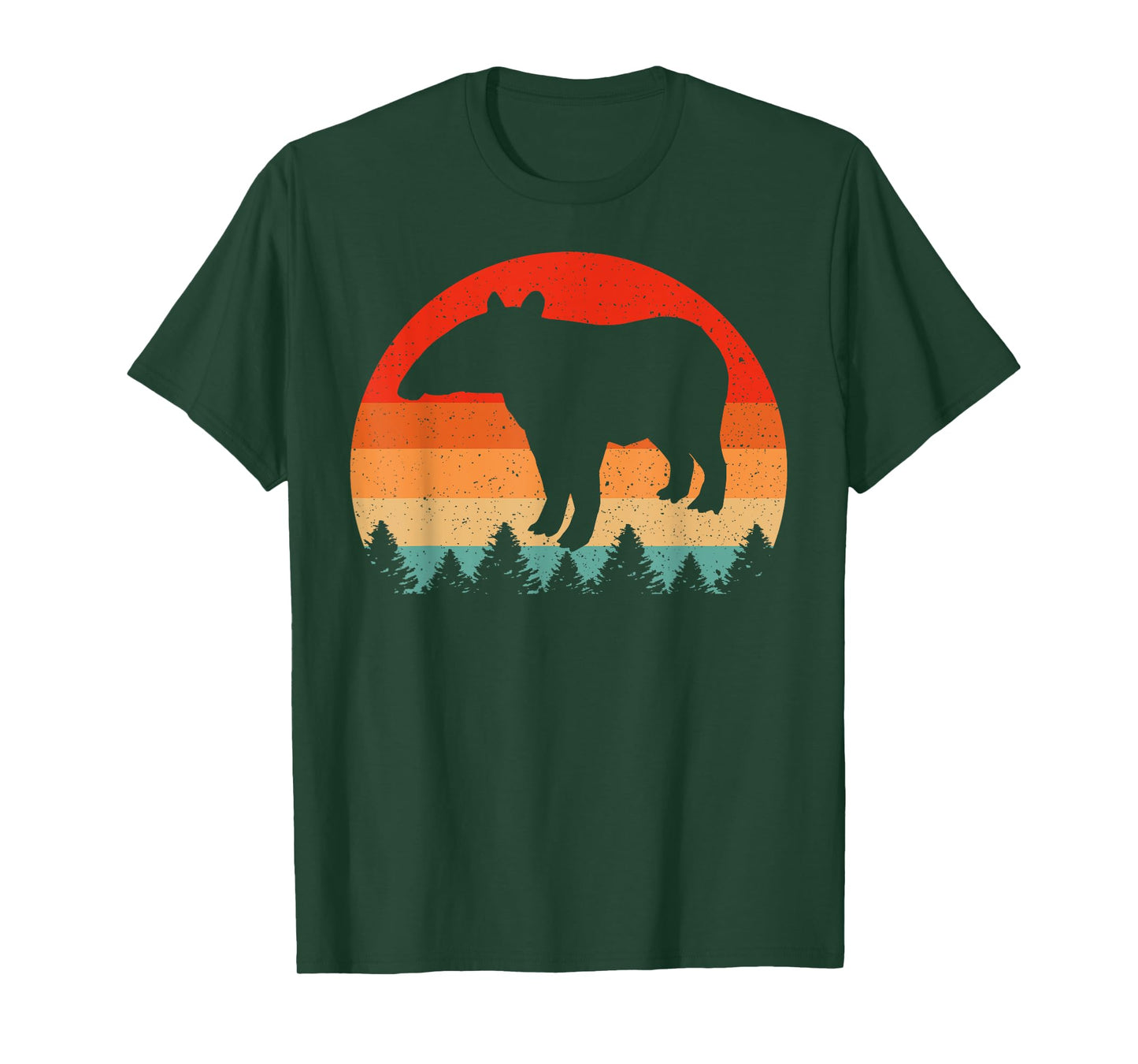 Vintage Retro Tapir Animal Lover Tapir T-Shirt