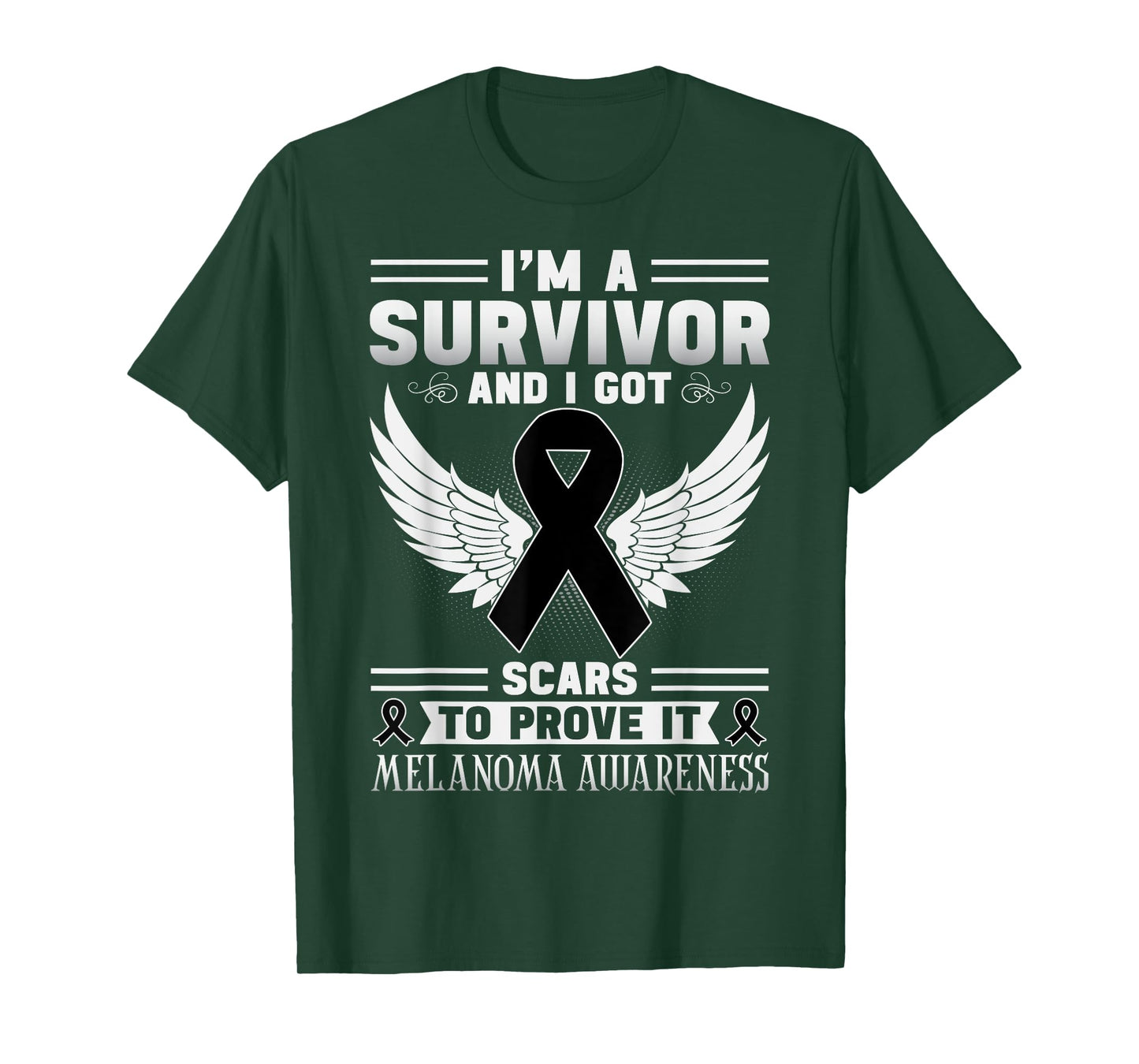 Skin Cancer Survivor Funny Melanoma Warrior T-Shirt