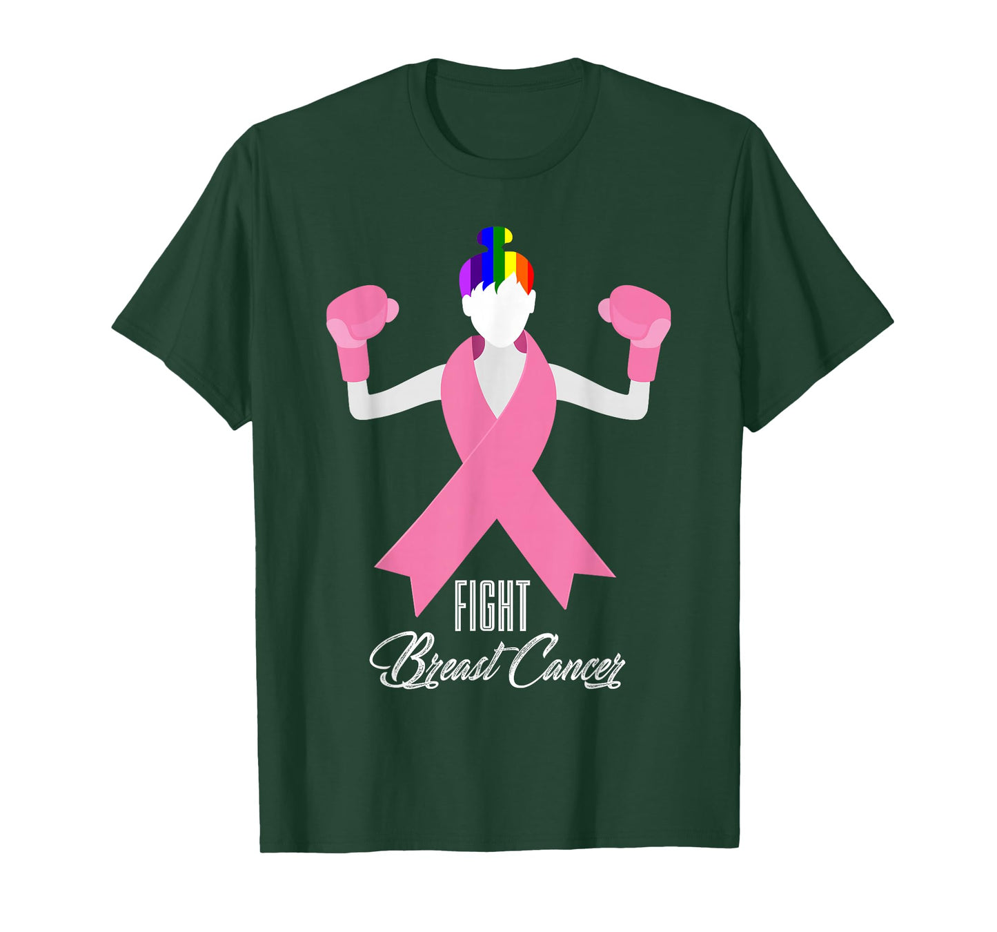 LBGT Fight Breast Cancer | Gay Cancer T-Shirt