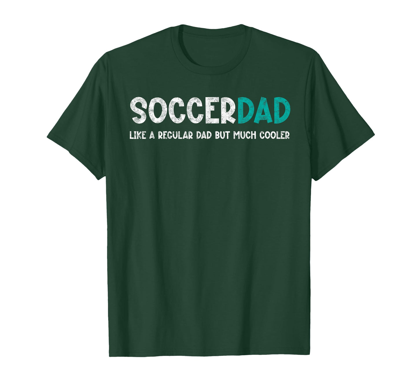 Soccer Dad Like a Regular But Cooler Vintage Father's Day T-Shirt