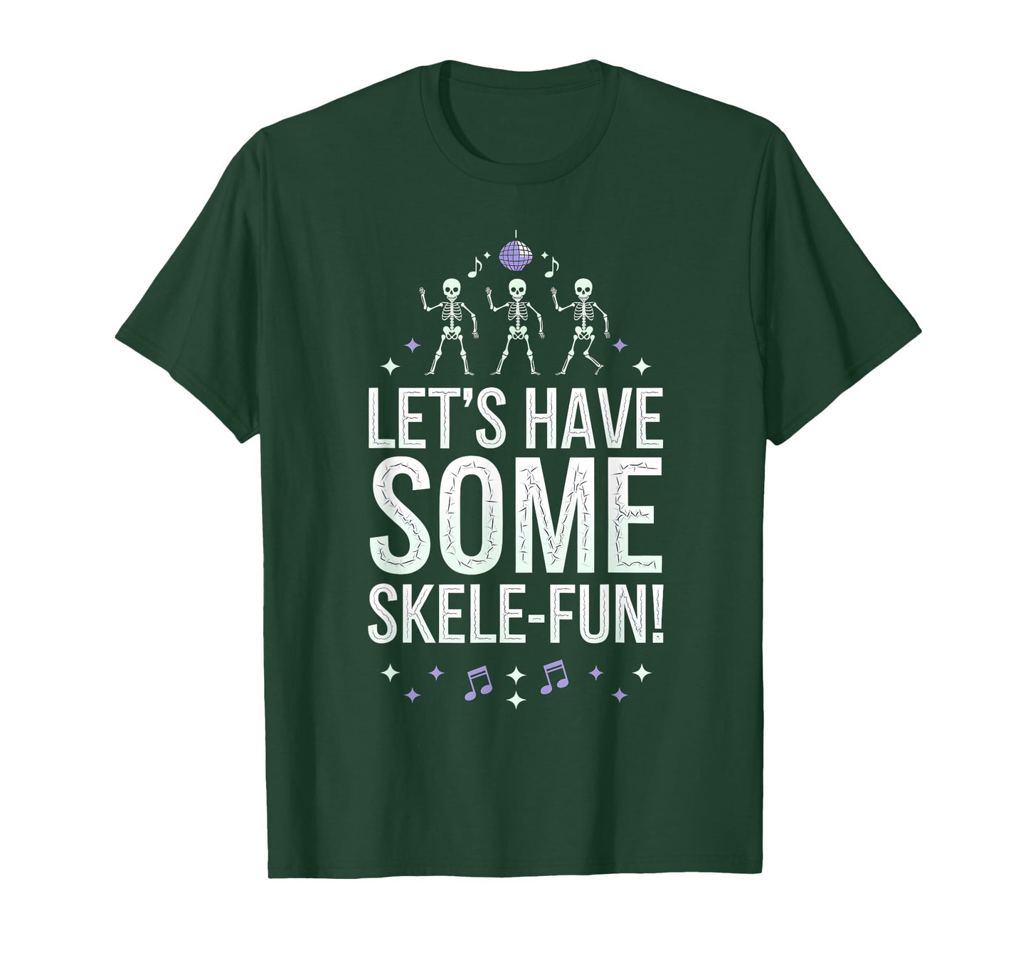 Funny Skeleton Halloween Quote Retro Skull Fall Design T-Shirt