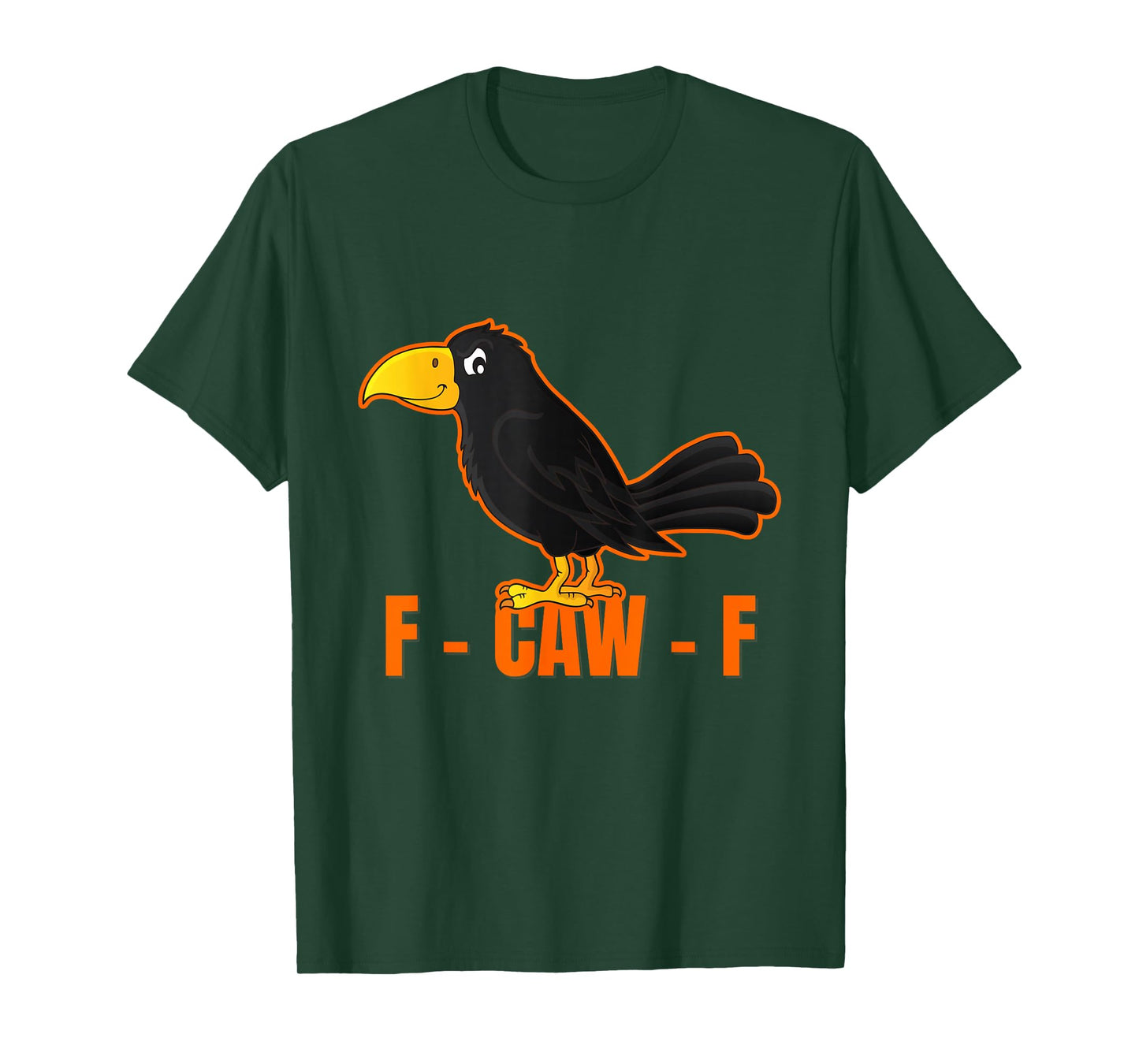 F-Caw-F Raven Meme Shirt | Funny Crow Tee for Men & Women T-Shirt