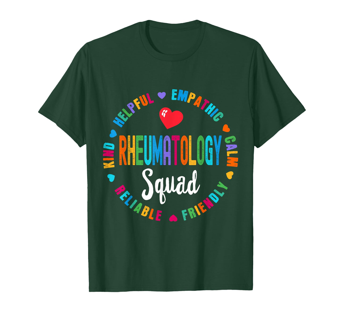 Rheumatology Squad Nurse Team Registered Nursing T-Shirt
