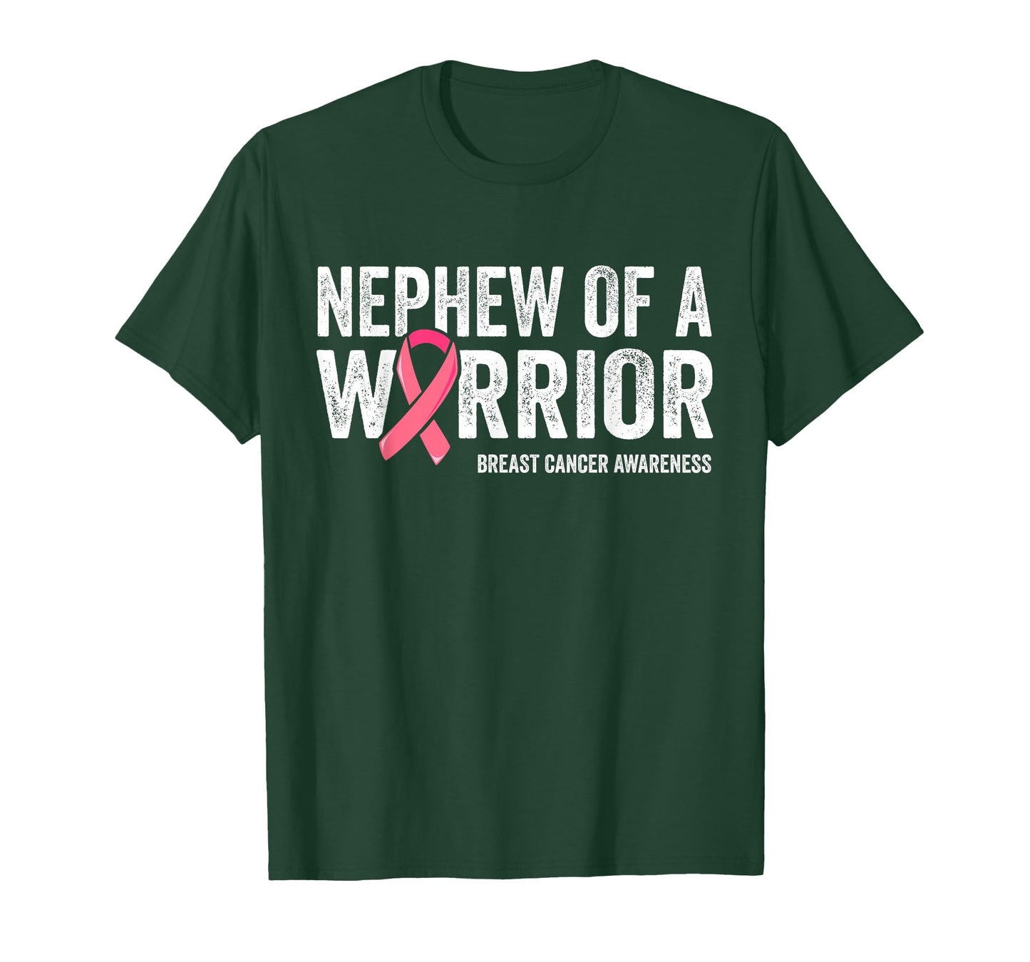 Nephew Of A Warrior Shirt, Nephew Breast Cancer Aunt T-Shirt