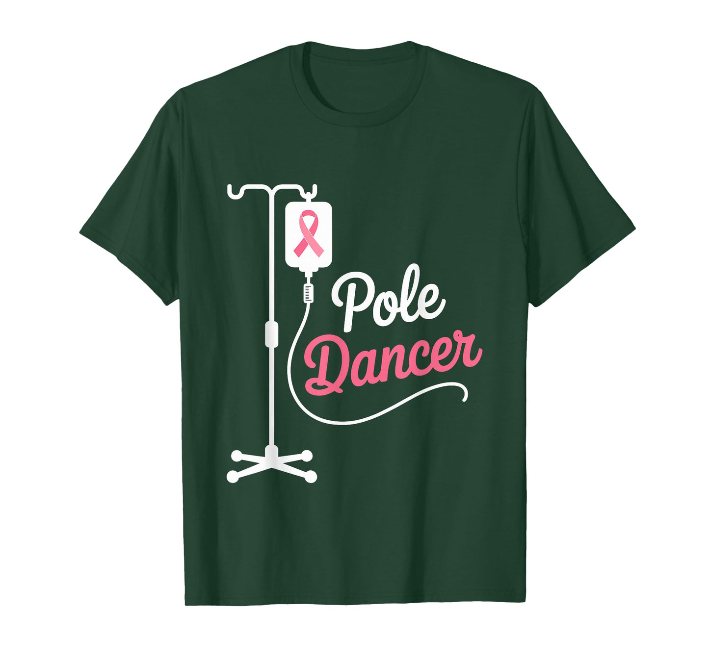 Chemo Funny Pole Dancer Cancer Warrior T-Shirt