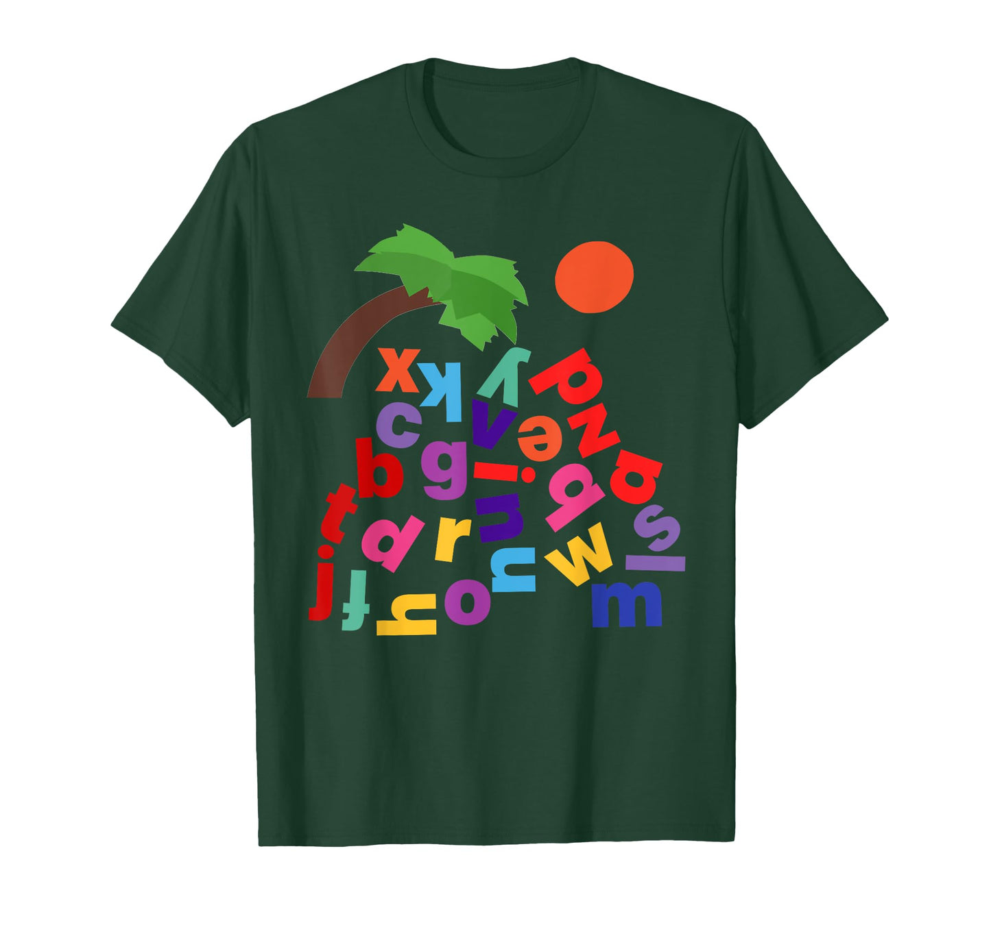 Alphabet Boom Tree T-Shirt
