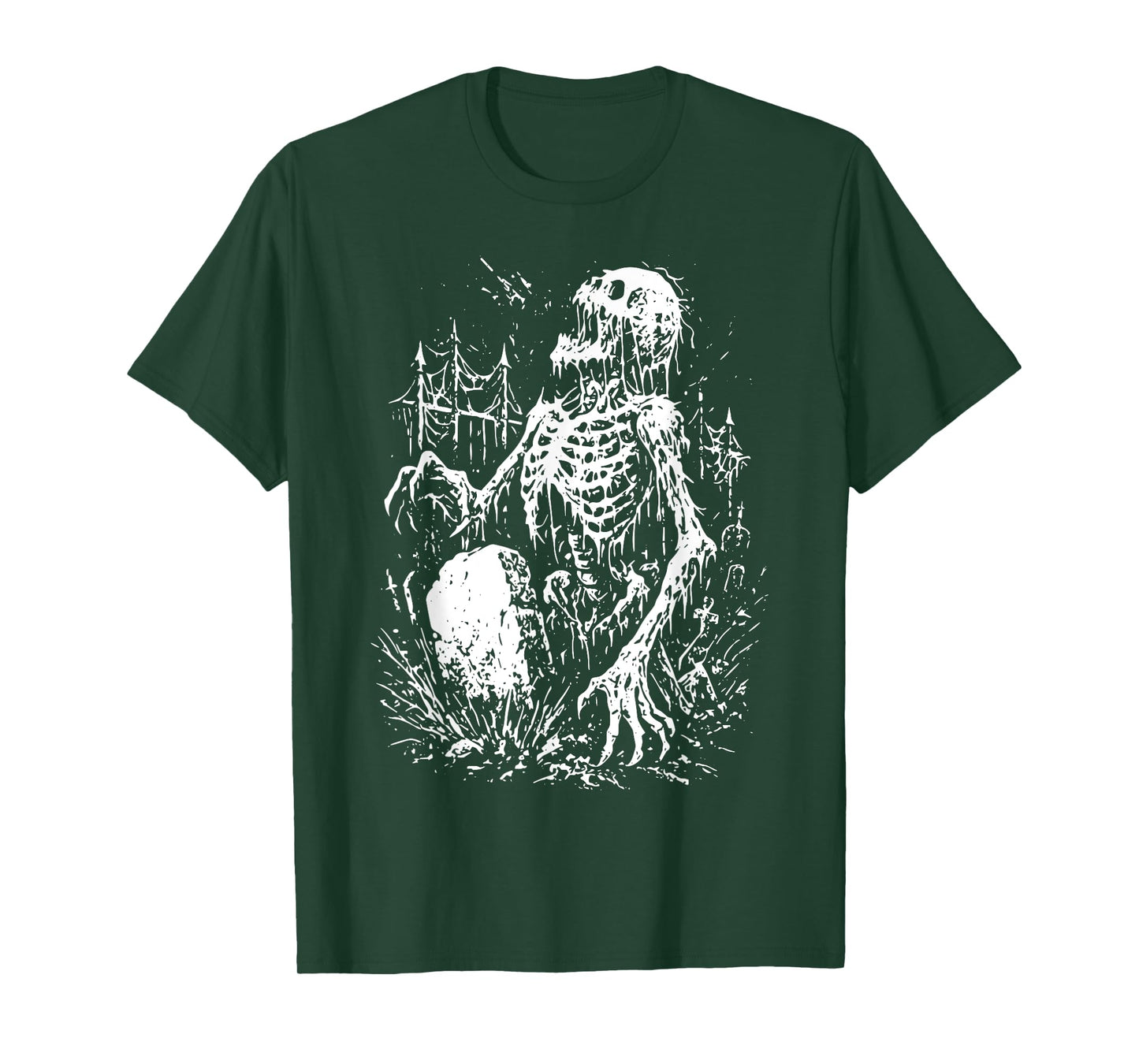 Skeleton Horror Halloween T-Shirt