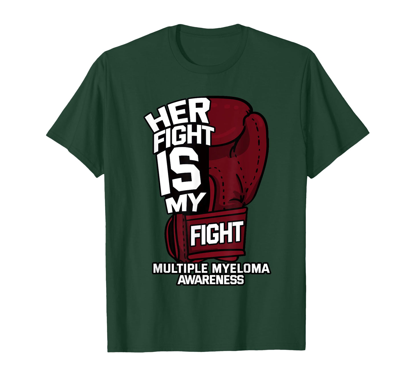 Her Fight Is My Fight Multiple Myeloma Awareness MM Warrior T-Shirt