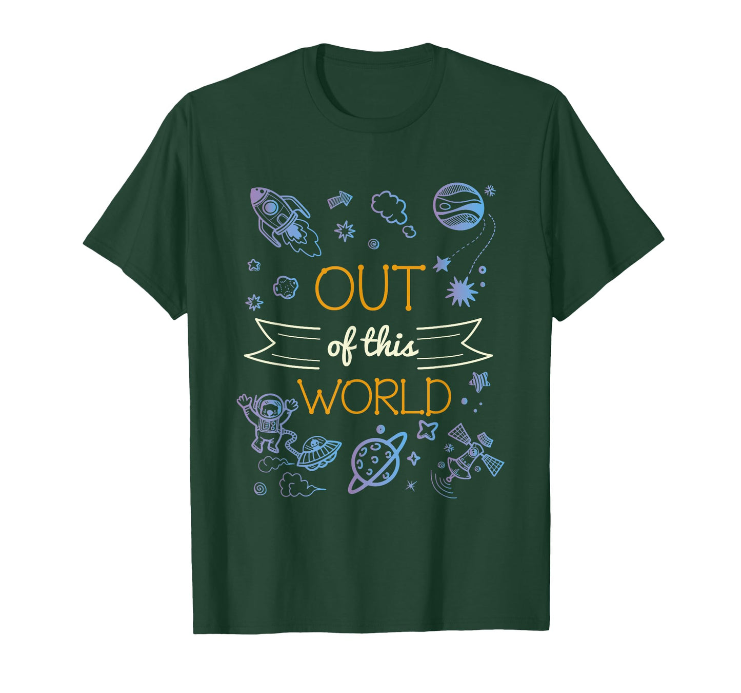 Out Of This World Spaceship T-Shirt