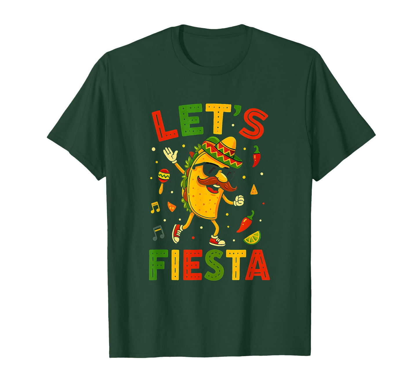 Dabbing Taco Cinco de Mayo Funny Mexican Food Dab Boys men T-Shirt