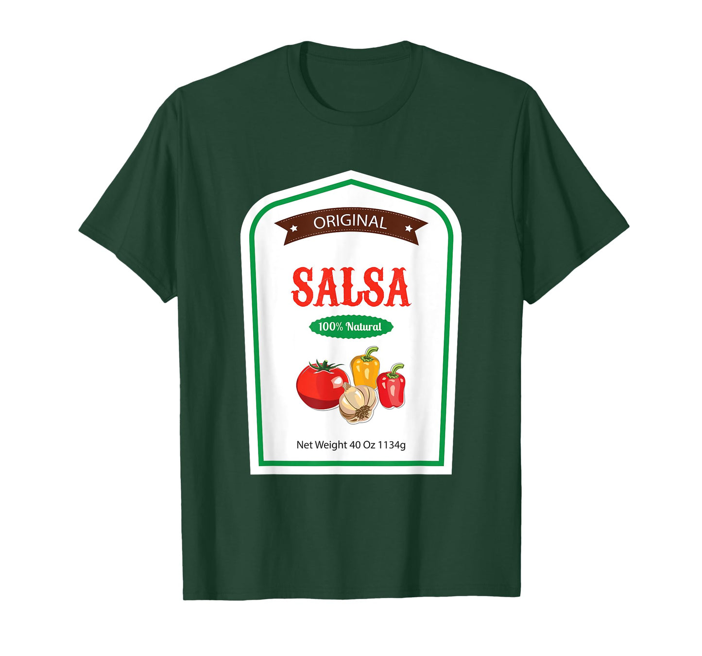 Salsa Family Sauce Costume Halloween Uniform T Shirt
